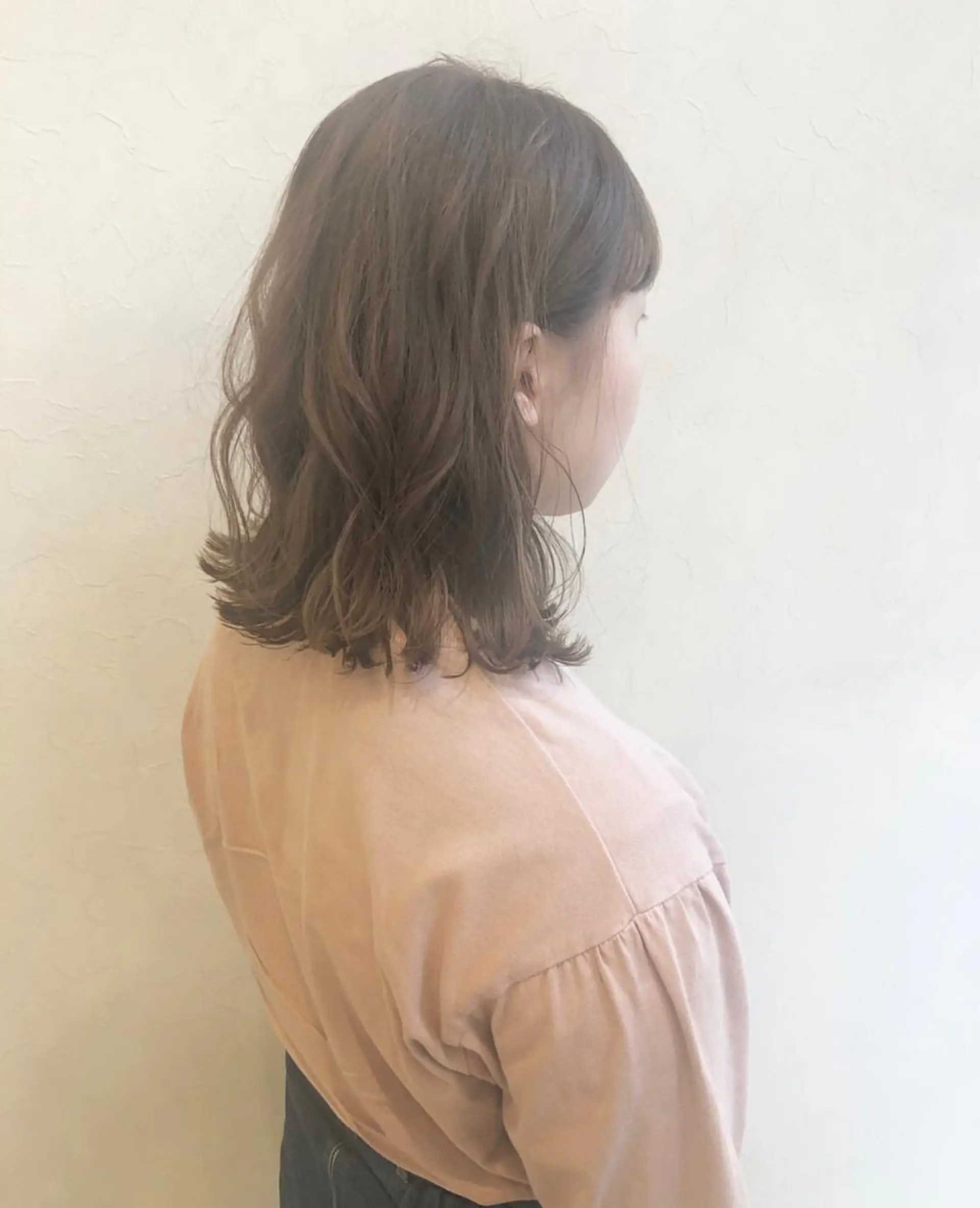 ミディアム カラー nakahara madokaのヘアスタイル