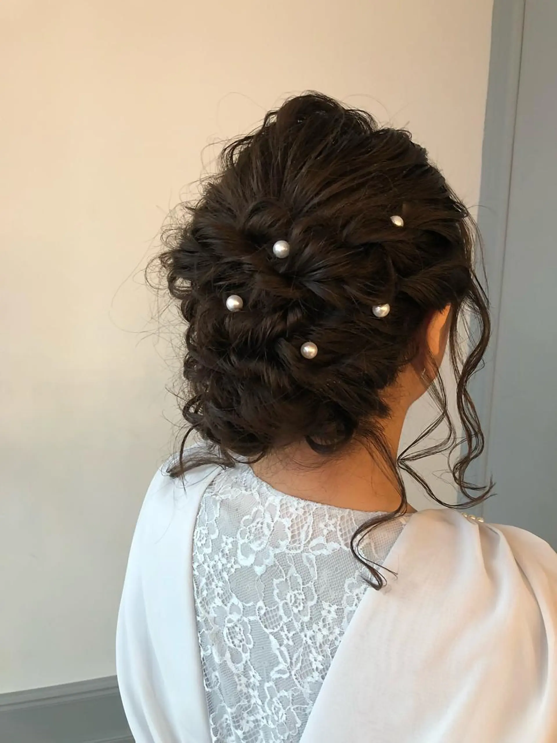 セミロング ヘアアレンジ レイヤーカット✂️ 横浜No1♡下鳥翔子のヘアスタイル