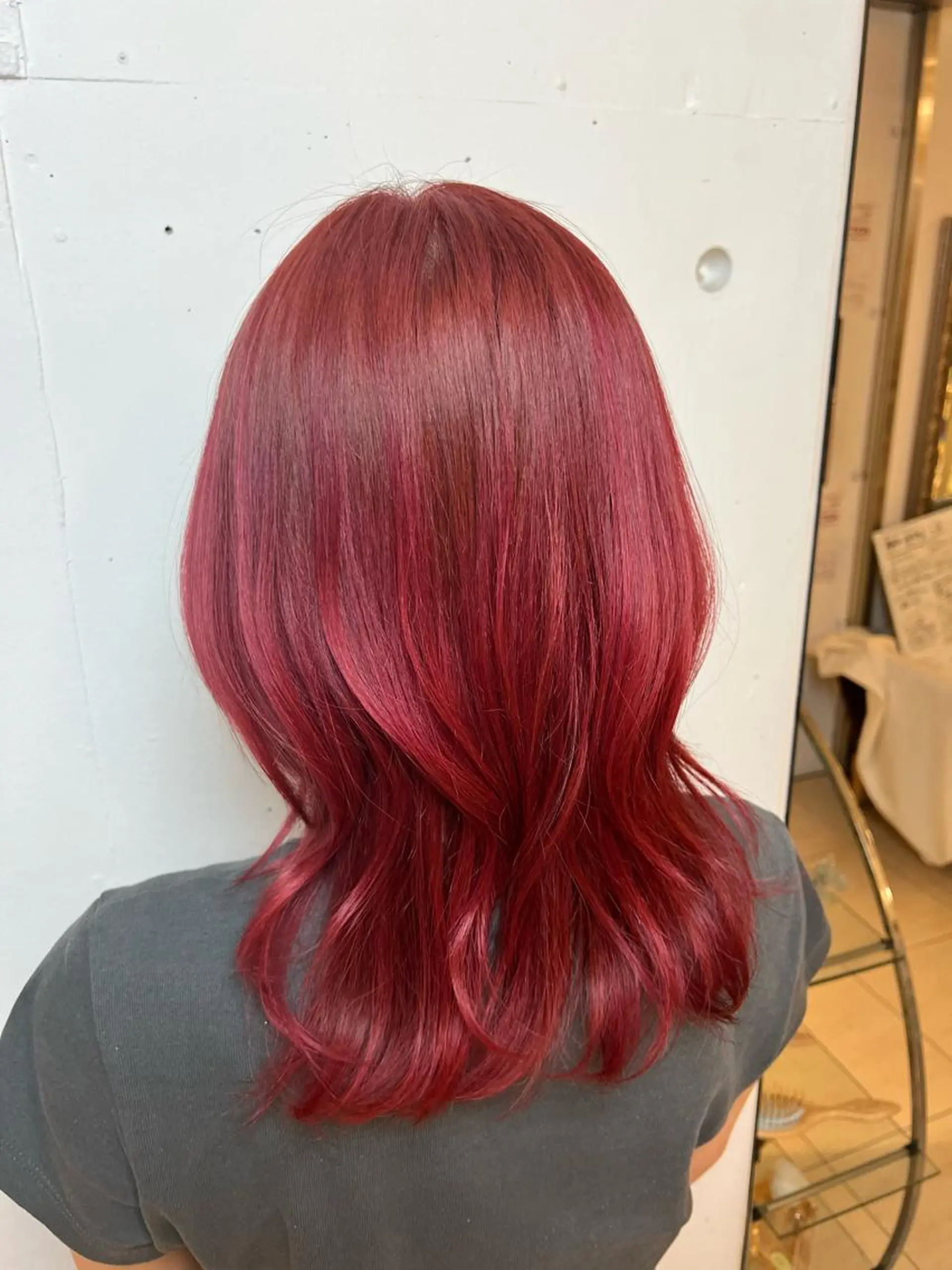 セミロング カラー Ofhair 柴田咲喜のエステ・リラクイメージ