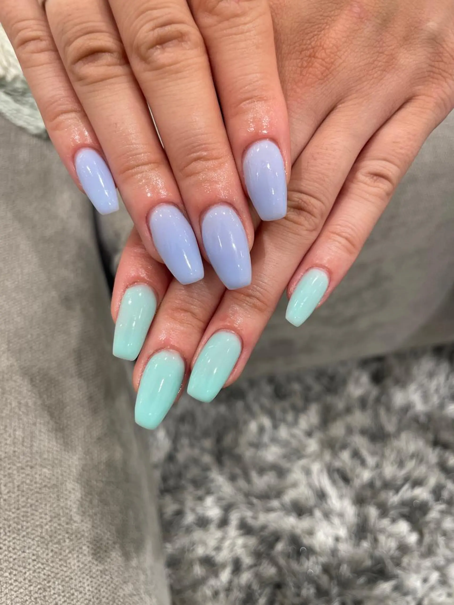 ネイル ワンカラーネイル Whity kiriのネイルデザイン