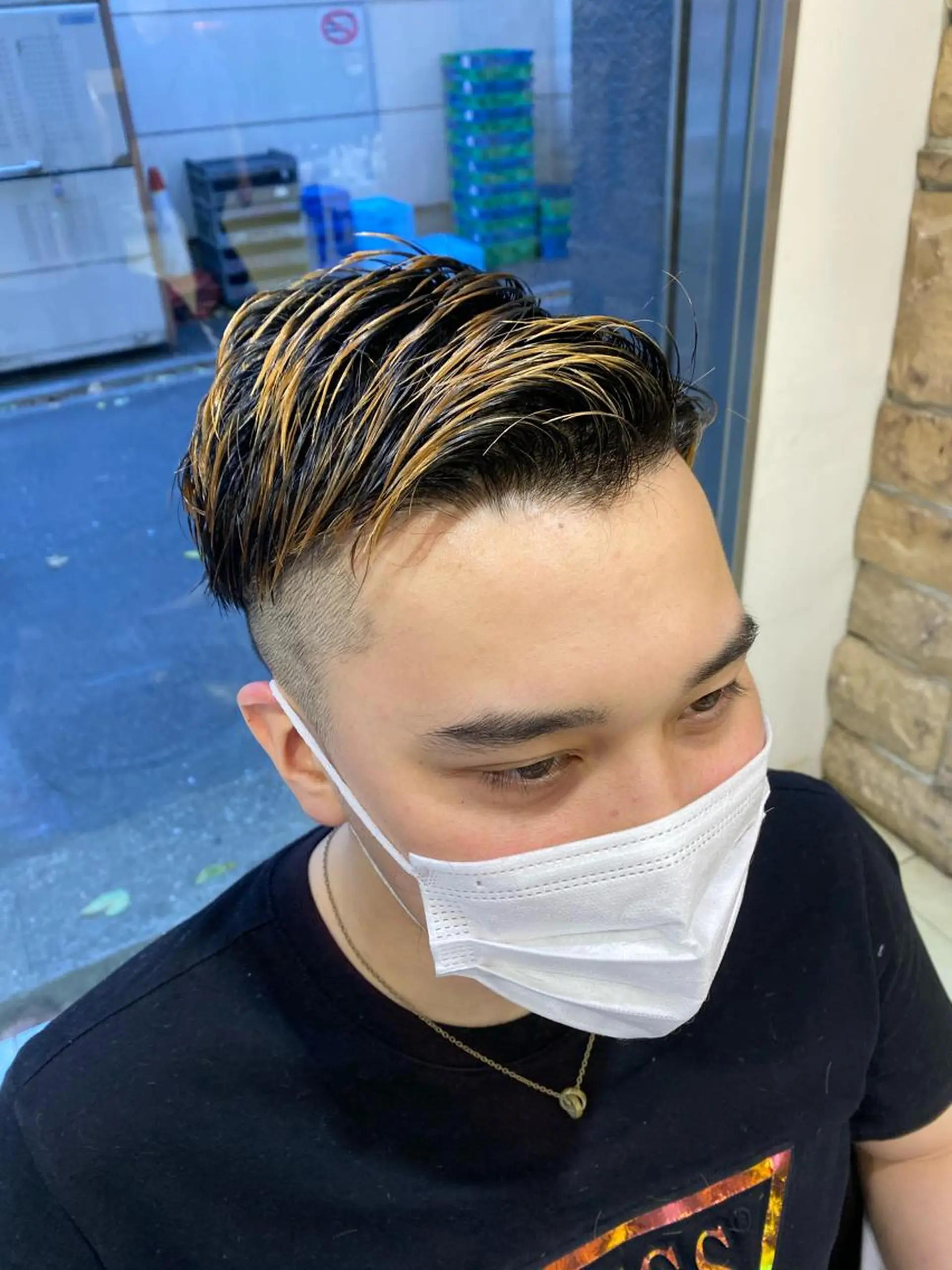 ショート カラー ネイル マツエク・マツパ メンズネイル 💠AYANE /吉祥寺💠のマツエク・マツパデザイン