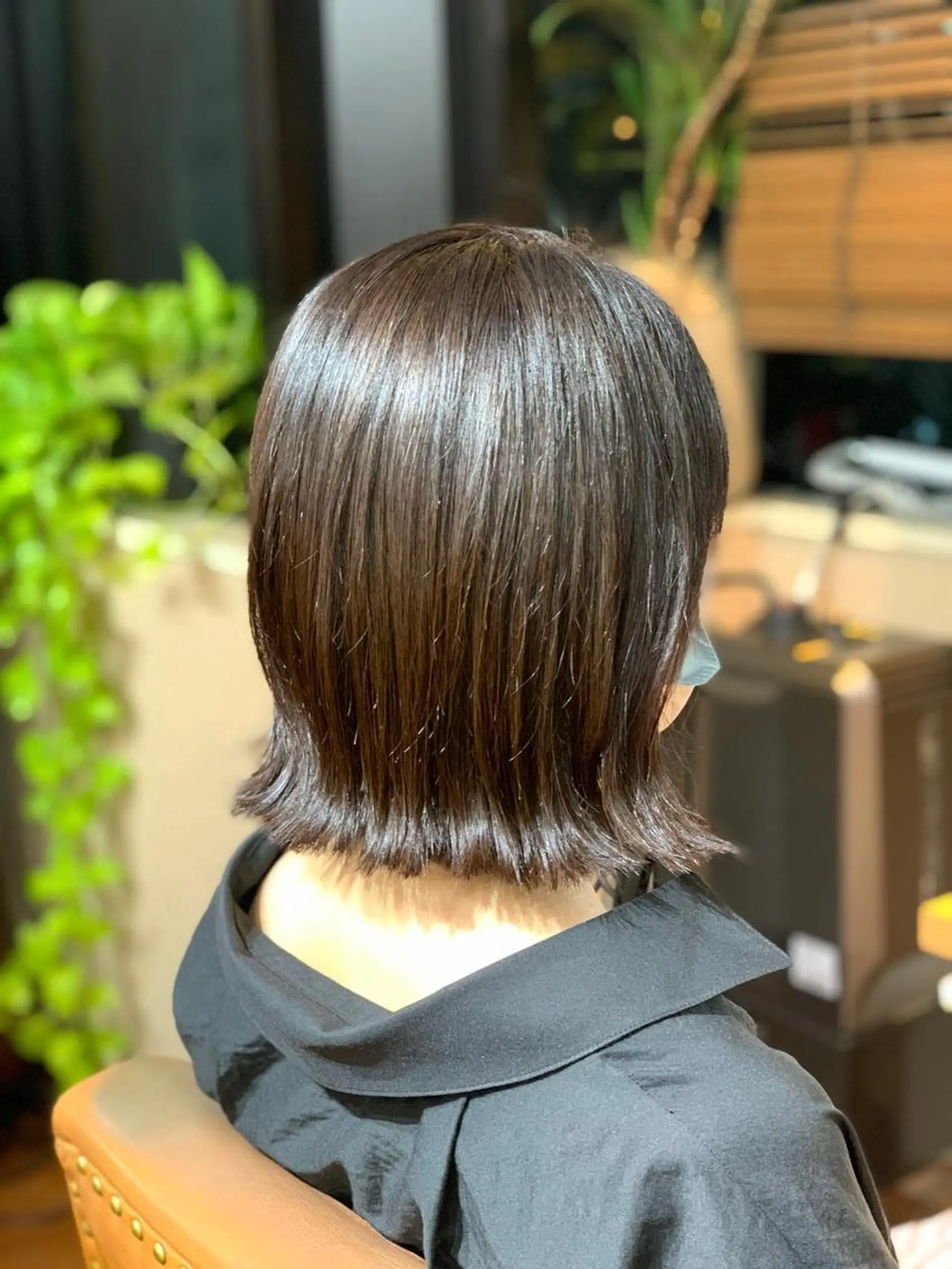 ミディアム カラー オーガニックカラー 武田尚子🌸 自然に仕上がる矯正のヘアスタイル