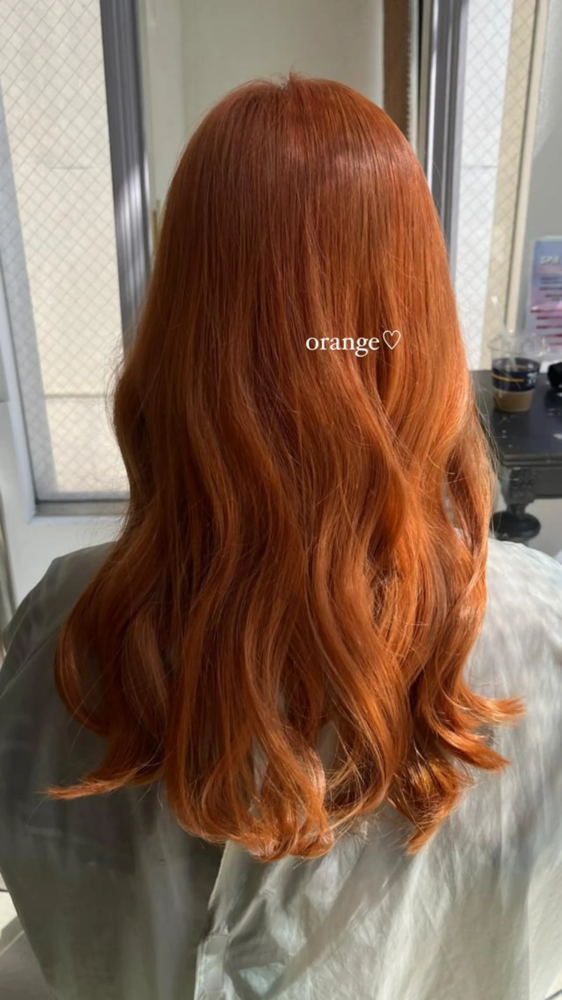 ロング 光本 杏のヘアスタイル