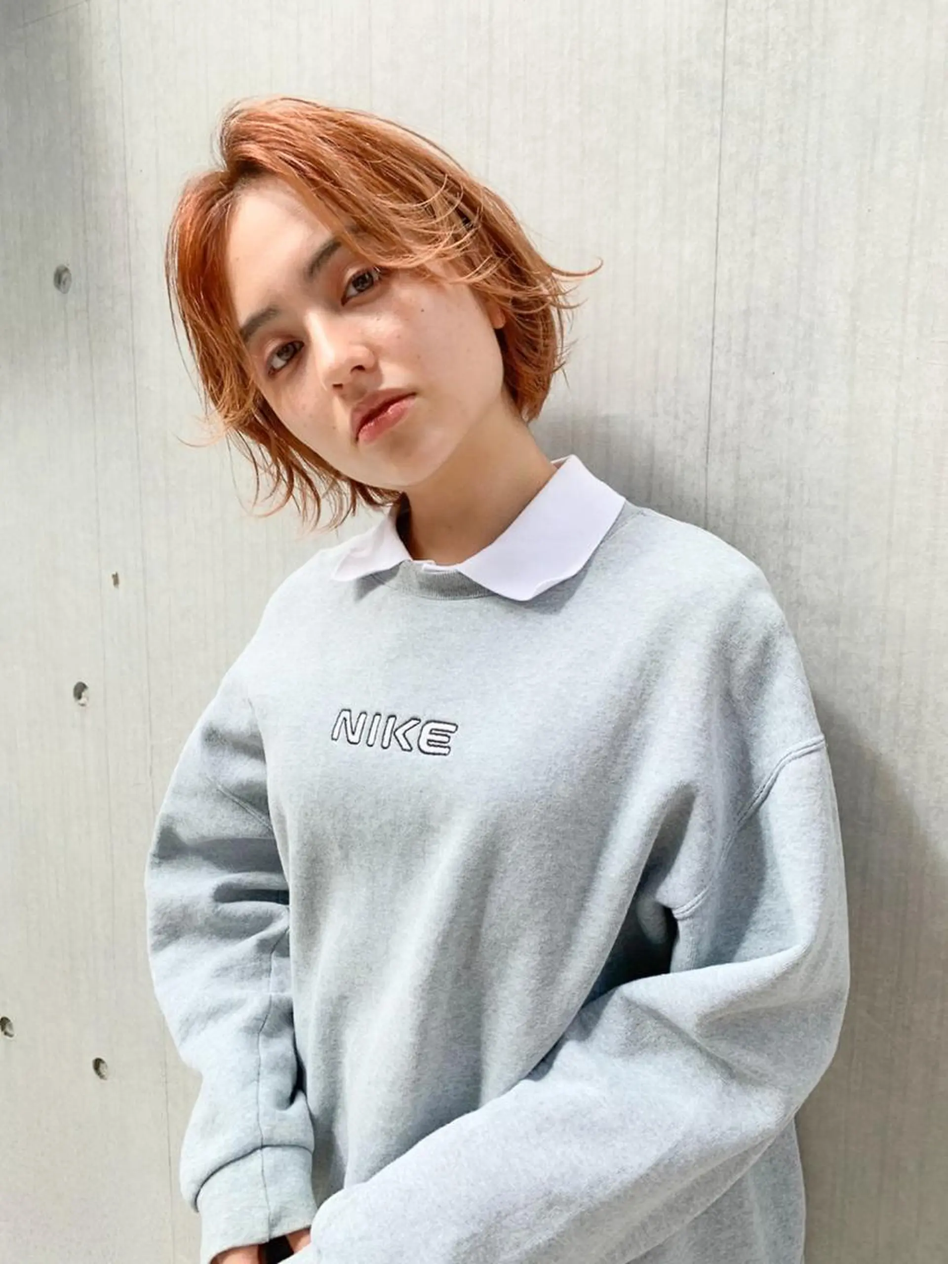 ショート カット ヘアカラー トリートメント 一ノ瀬 暁のヘアスタイル