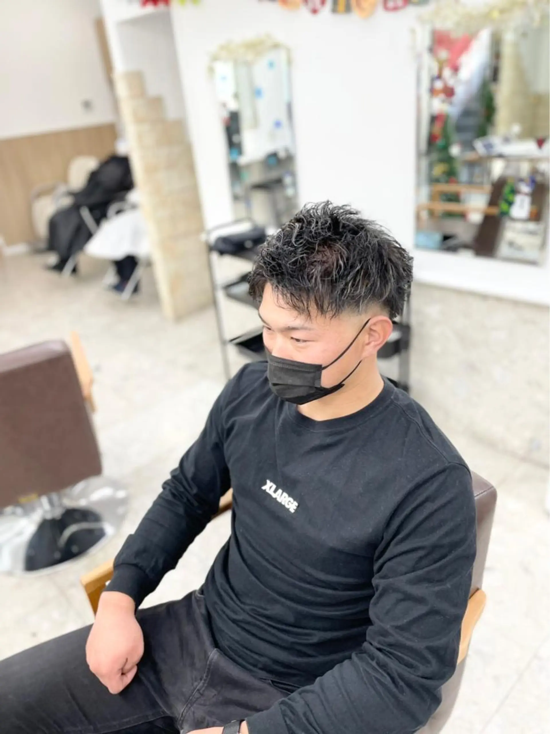 ショート ヘアアレンジ メンズ 🧸縮毛矯正特化 金澤 彩香🎀のヘアスタイル