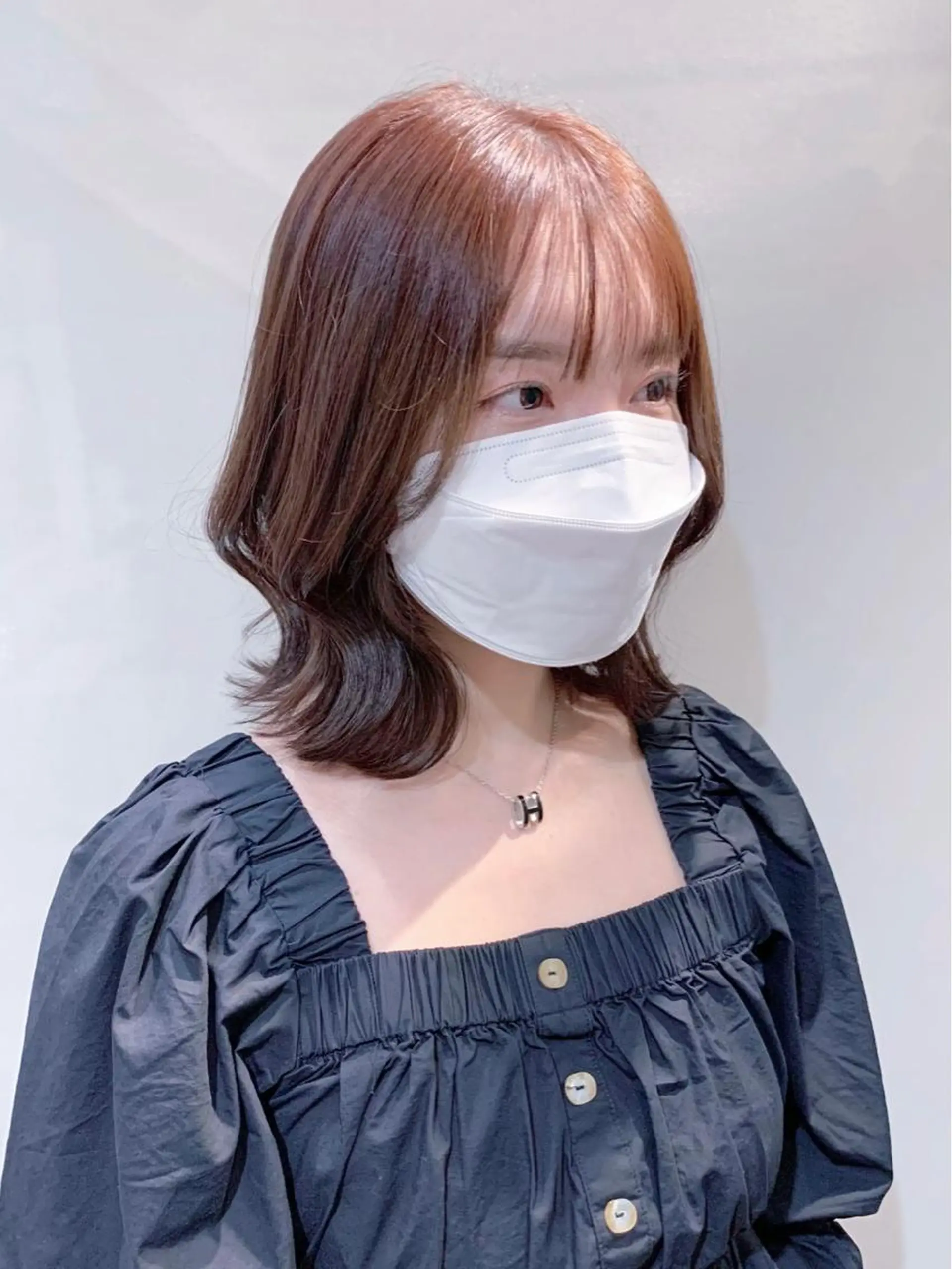 ミディアム カラー ヘアアレンジ 柔らか垢抜けｶﾗｰと ｶｯﾄ🫧ASUKAのヘアスタイル