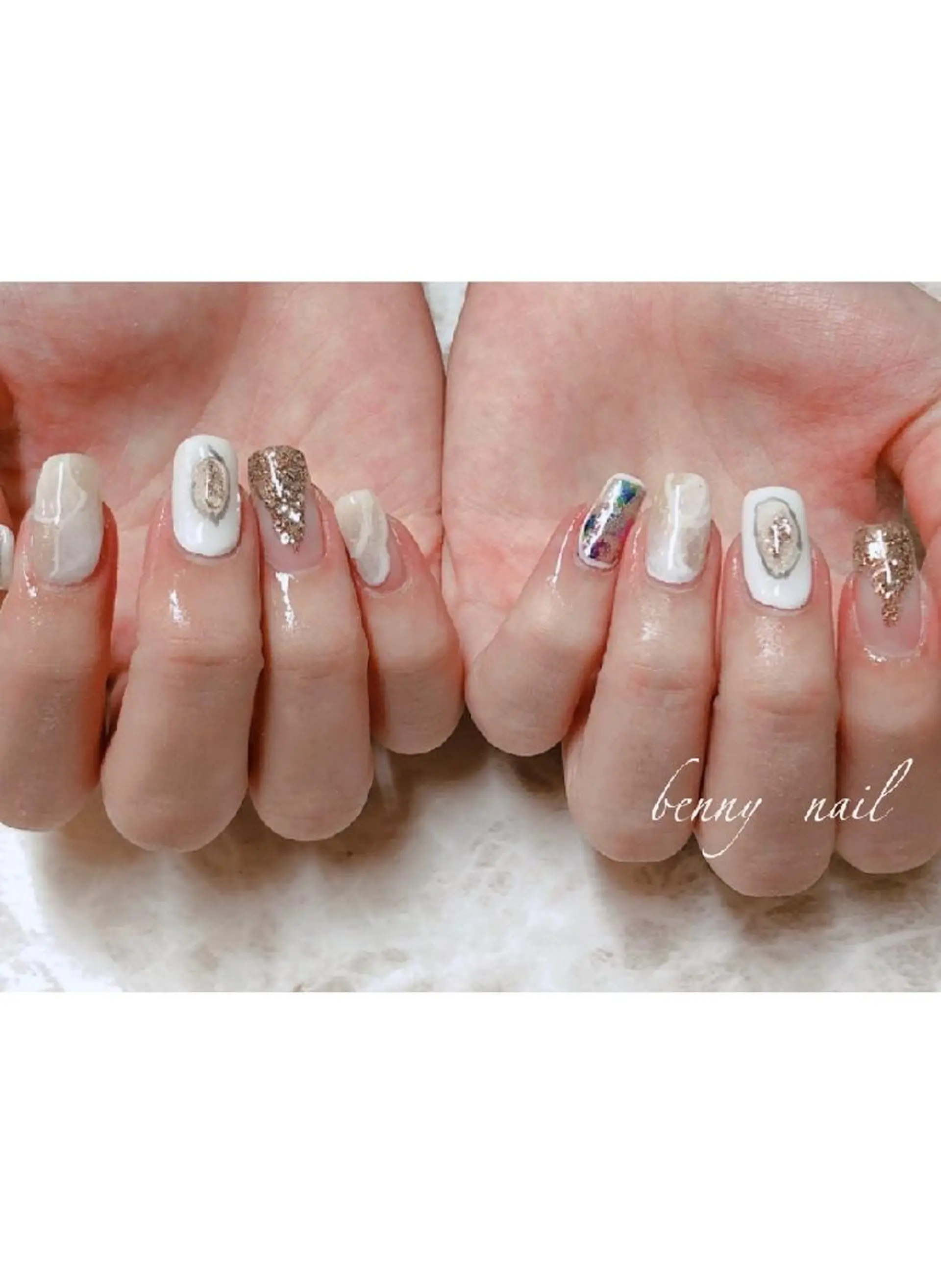 ネイル ハンドネイル 最終受付23時半 benny nailのネイルデザイン
