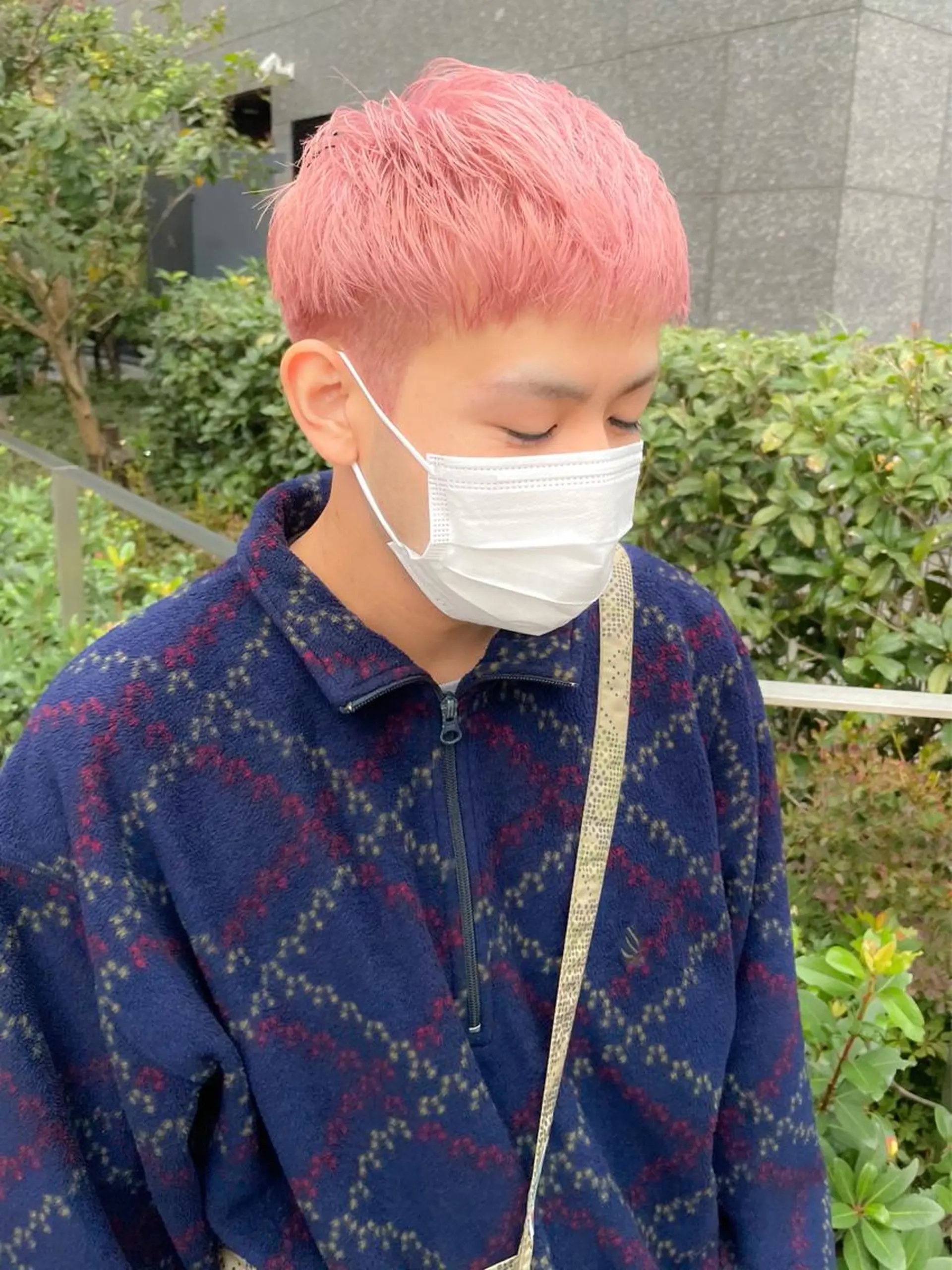 ショート カラー メンズ メンズパーマ メンズ特化ryoのヘアスタイル