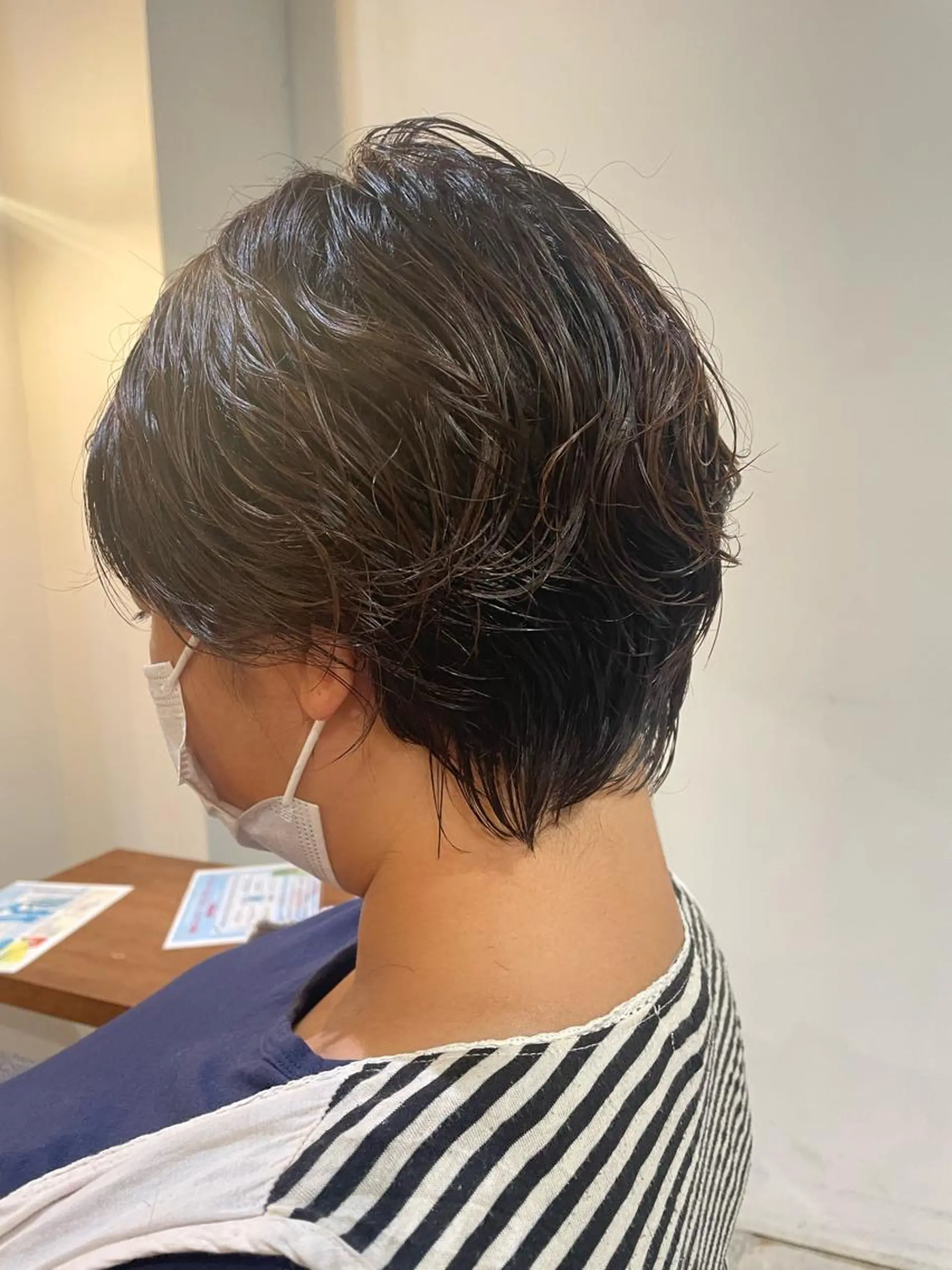 ショート くせ毛 ショートヘア 佐藤 世怜奈のヘアスタイル