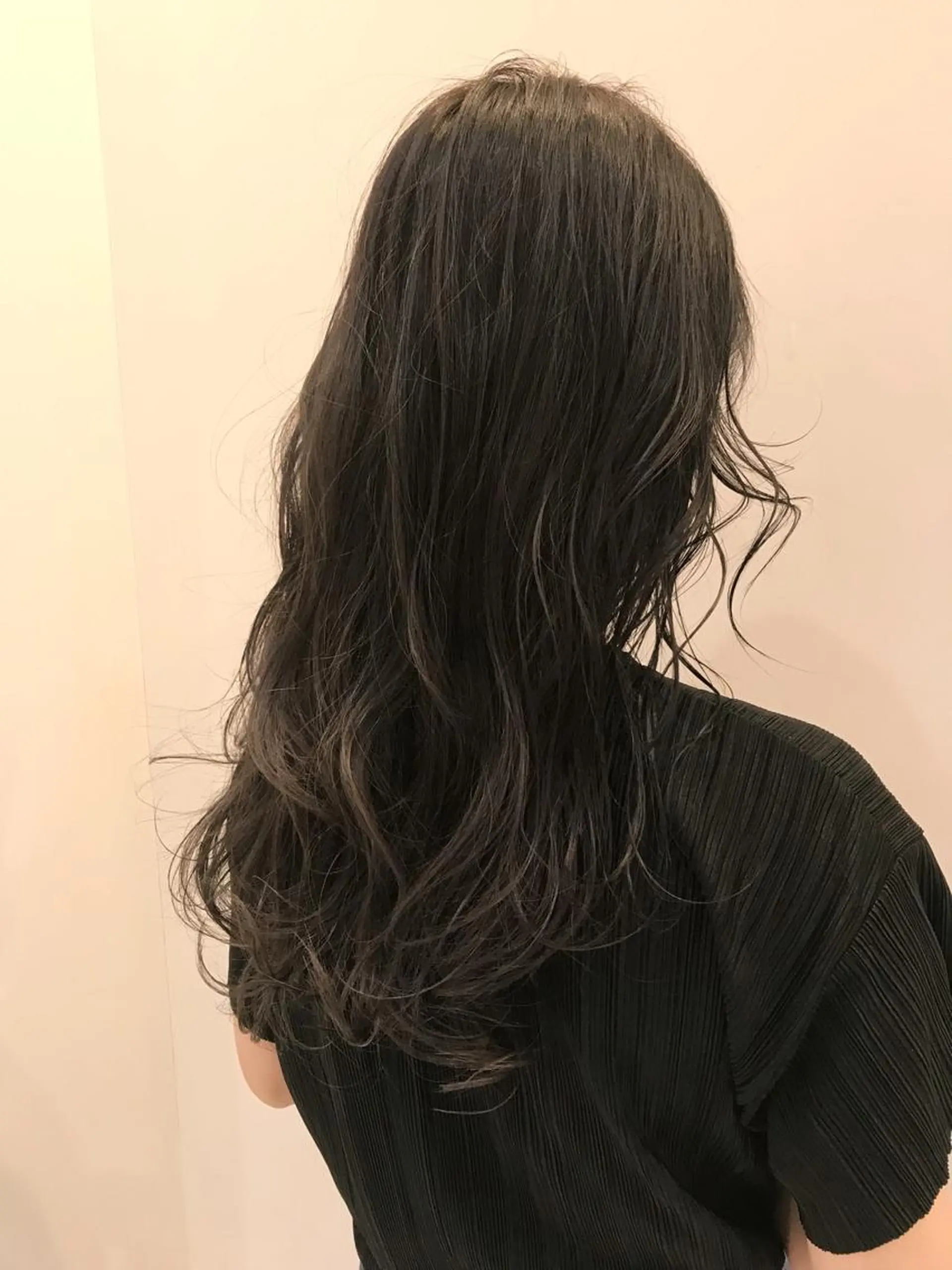 ロング カラー シールエクステ⭐️ オオミタクヤのヘアスタイル