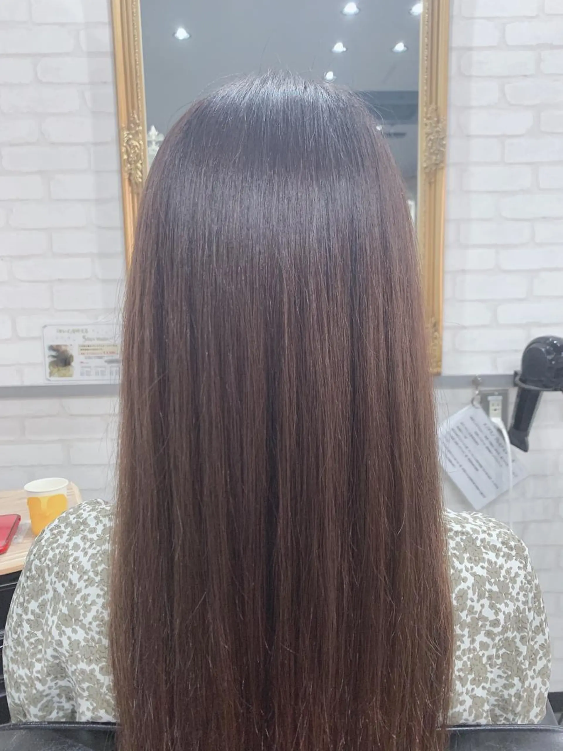 ロング ヘアカラー トリートメント イシイ シュータのヘアスタイル