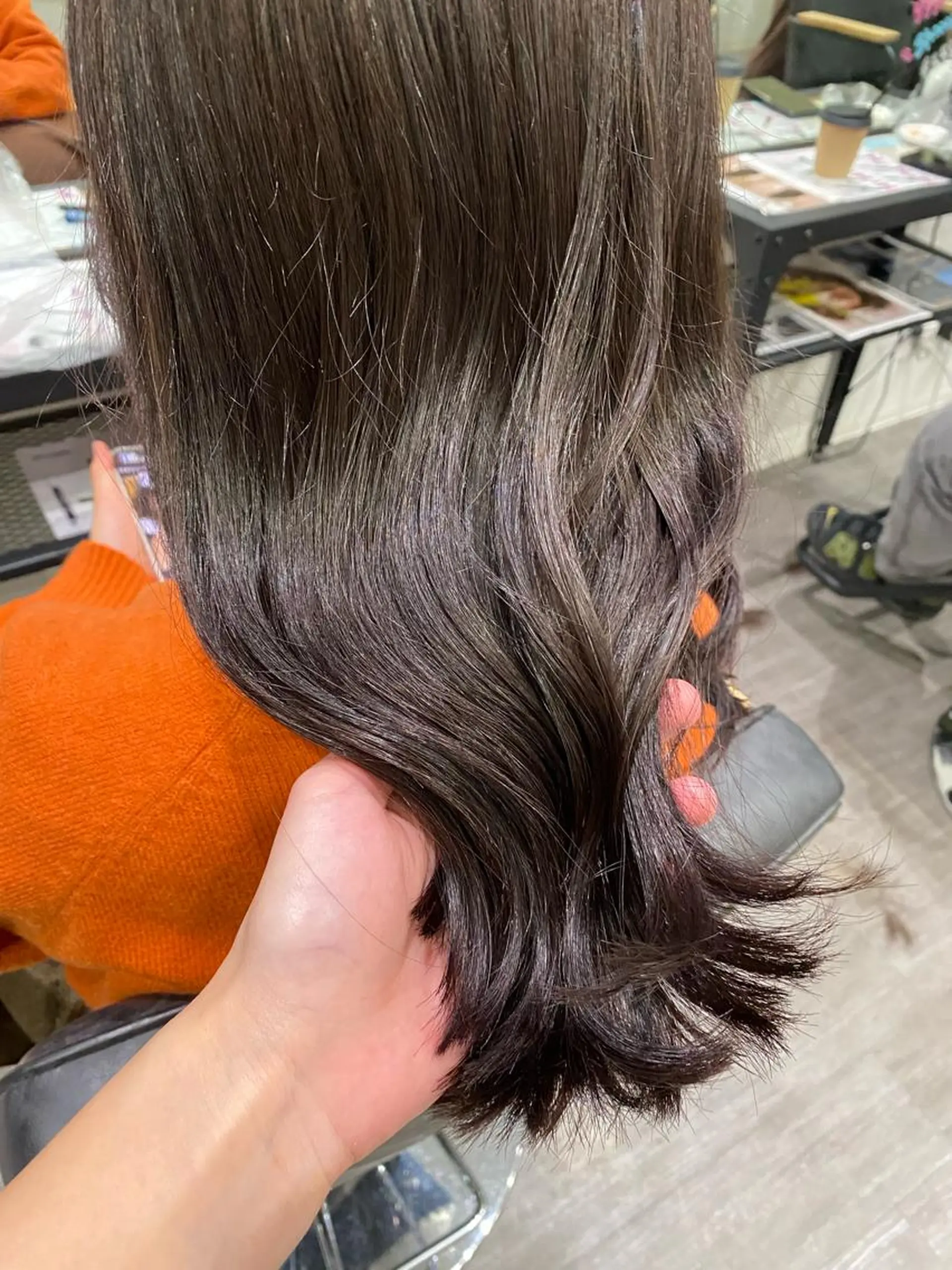 セミロング カット ヘアカラー cocotte🌿 amaneのヘアスタイル