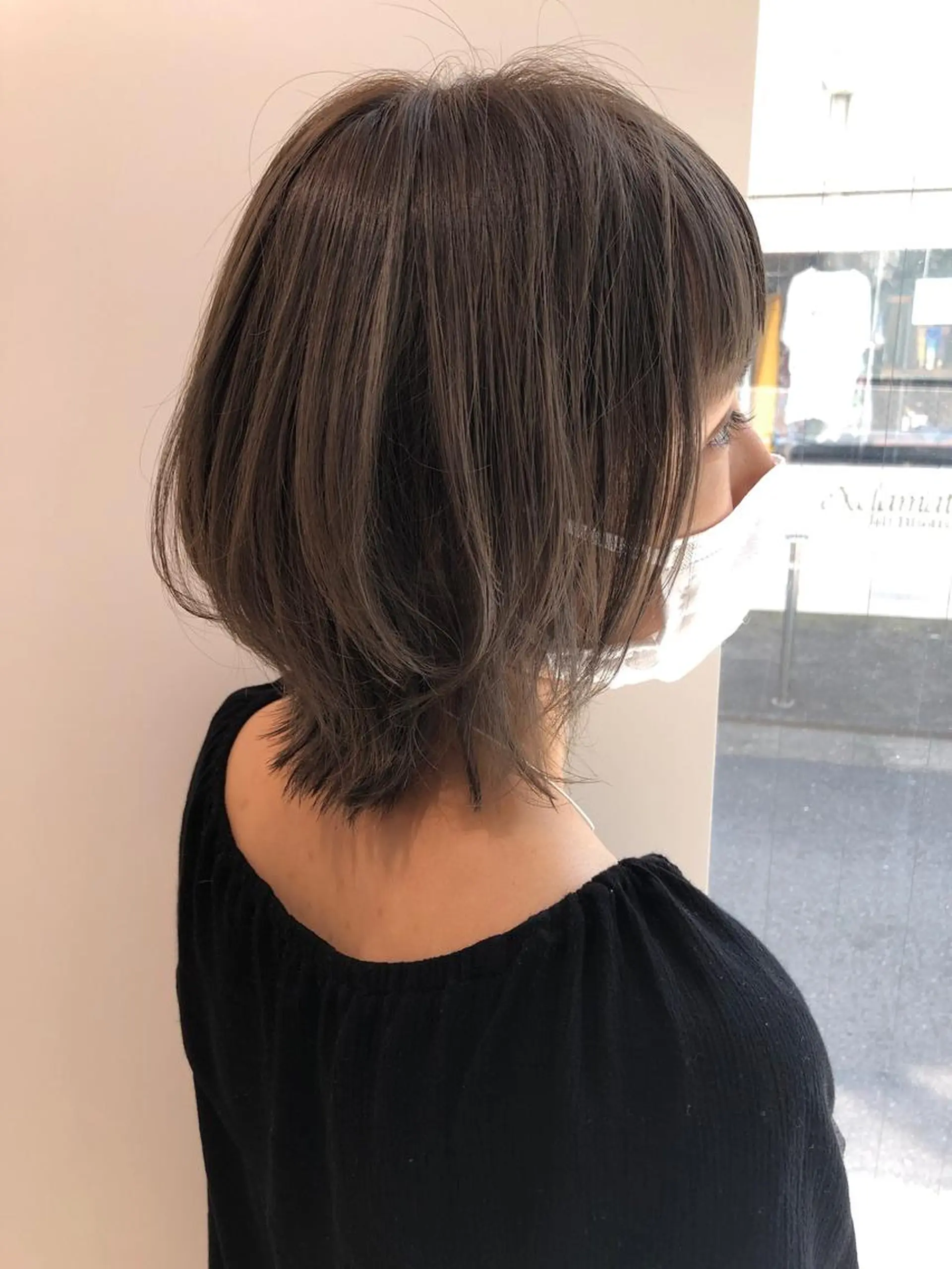 ショート カラー ショートボブ 透明感カラー イルミナカラー ボブ ショートヘア カット ヘアカラー トリートメント 四ッ家 裕【店長】のヘアスタイル