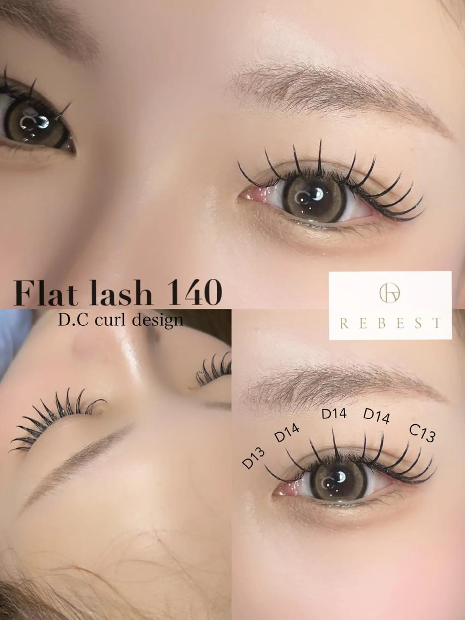 マツエク・マツパ REBEST天王寺 eye🩵Maayaのマツエク・マツパデザイン