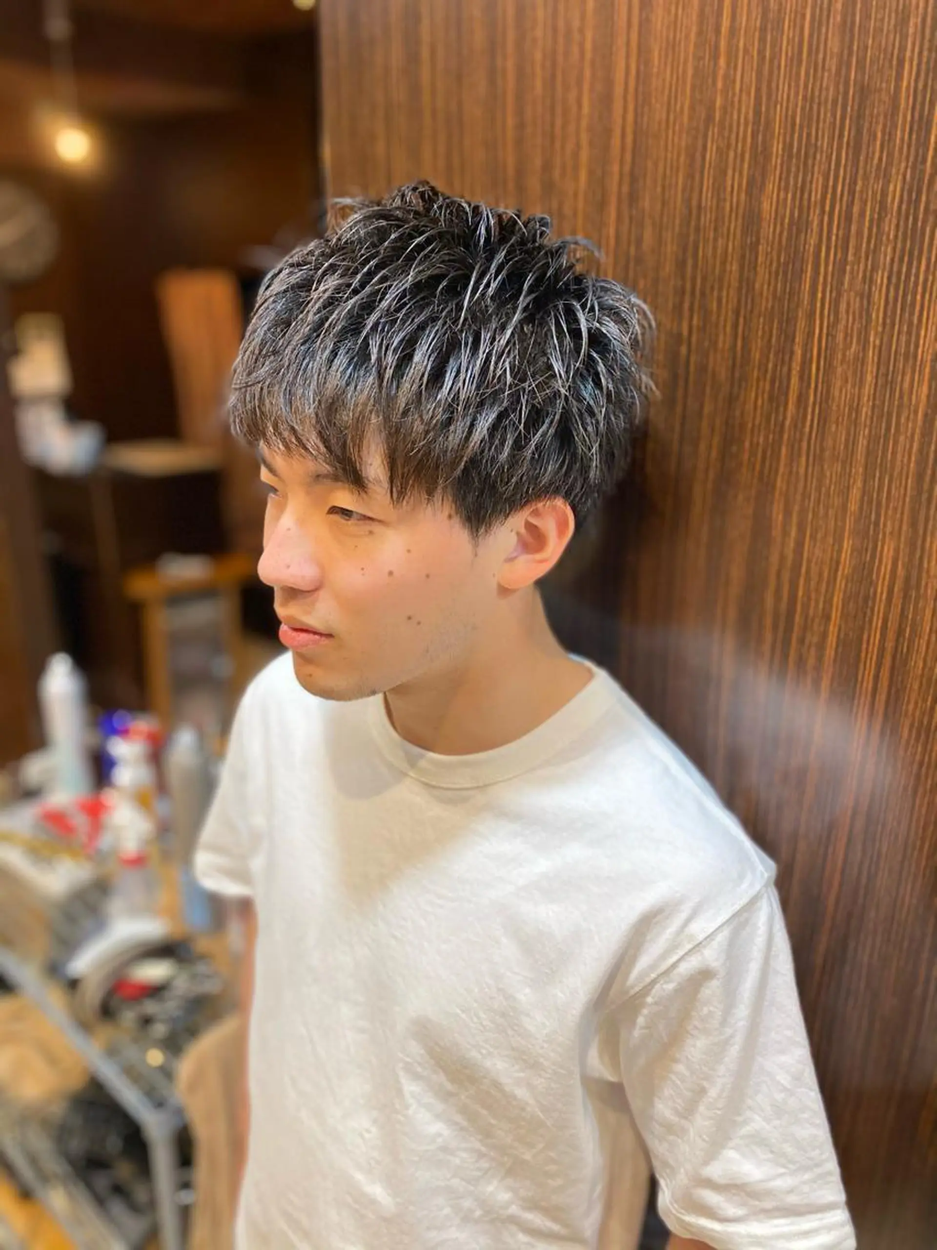 ショート 佐々木 宥人のヘアスタイル