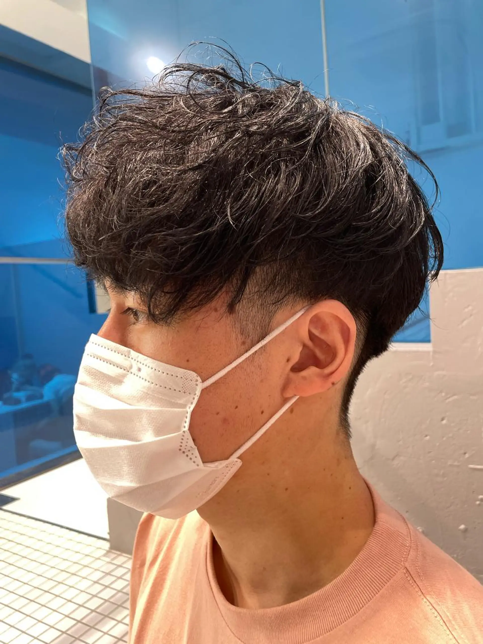 ショート カラー パーマ メンズ マッシュ 🔥メンズカラー🔥 セヤシュウヘイのヘアスタイル