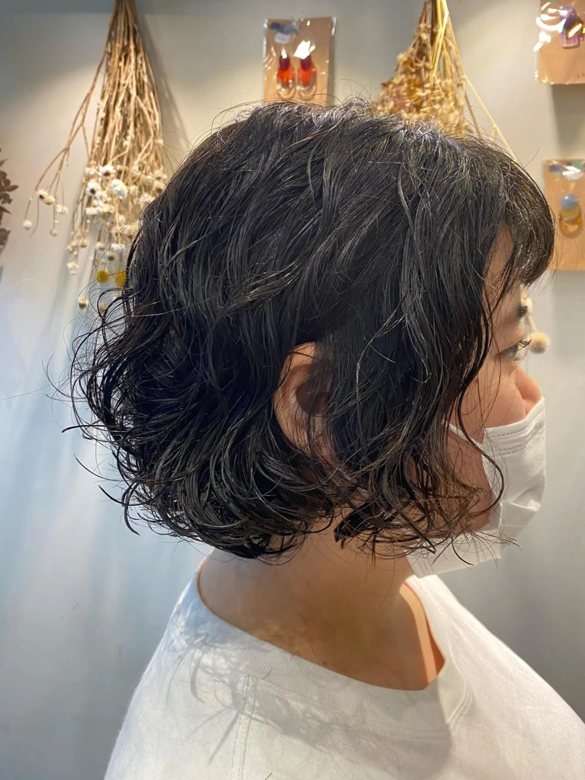 ショート パーマ ボブ non .のヘアスタイル