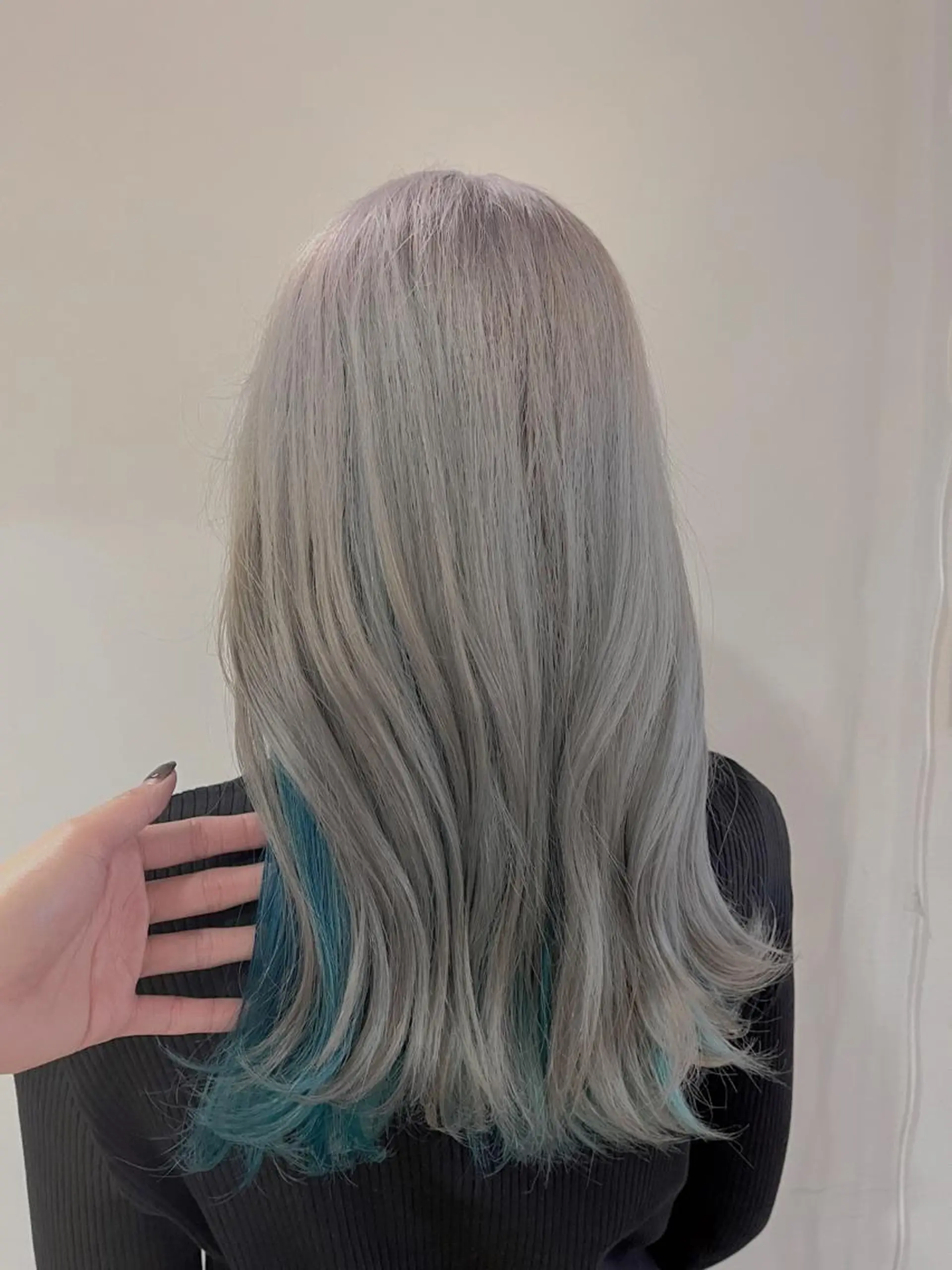 セミロング 庄内＊三国baron ANJUのヘアスタイル