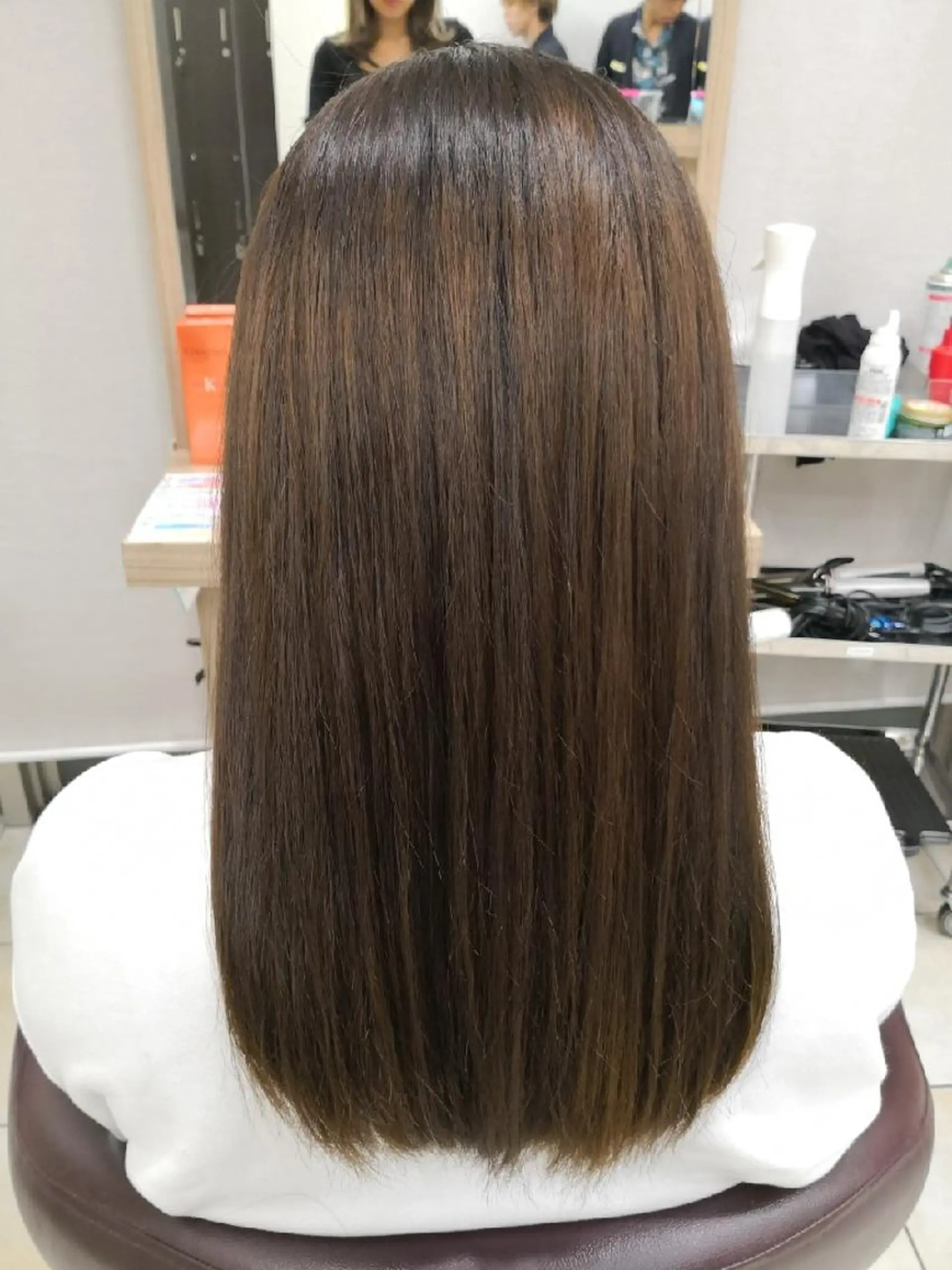 ロング カラー トリートメント 🩶ハイライトカラー 🩶ASH西葛西鈴木のヘアスタイル