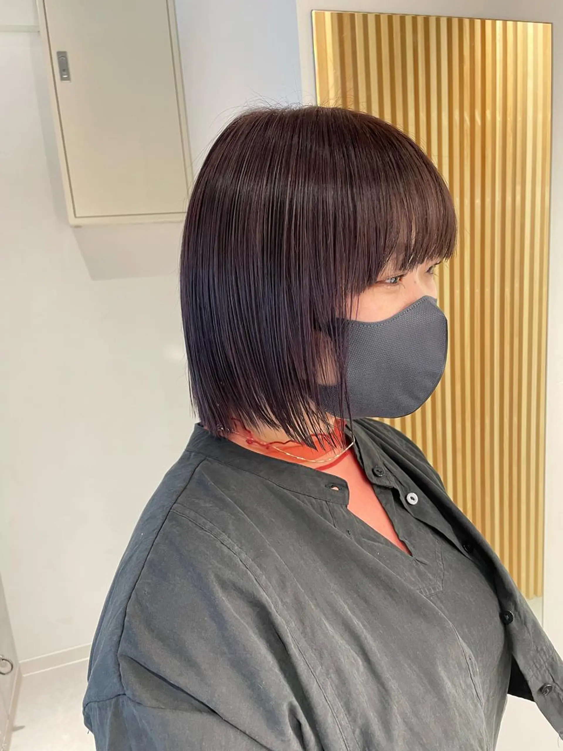ミディアム カラー ヘアアレンジ スズキ シオリのヘアスタイル