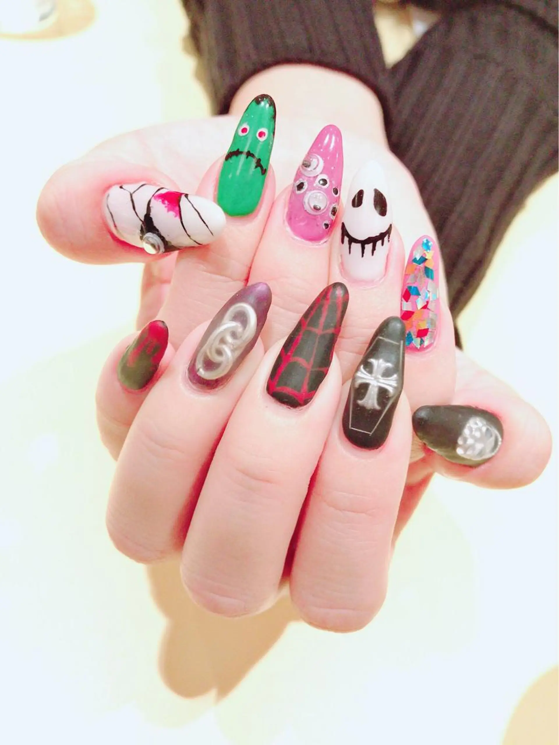 ネイル a:Qネイル /久米川のネイルデザイン