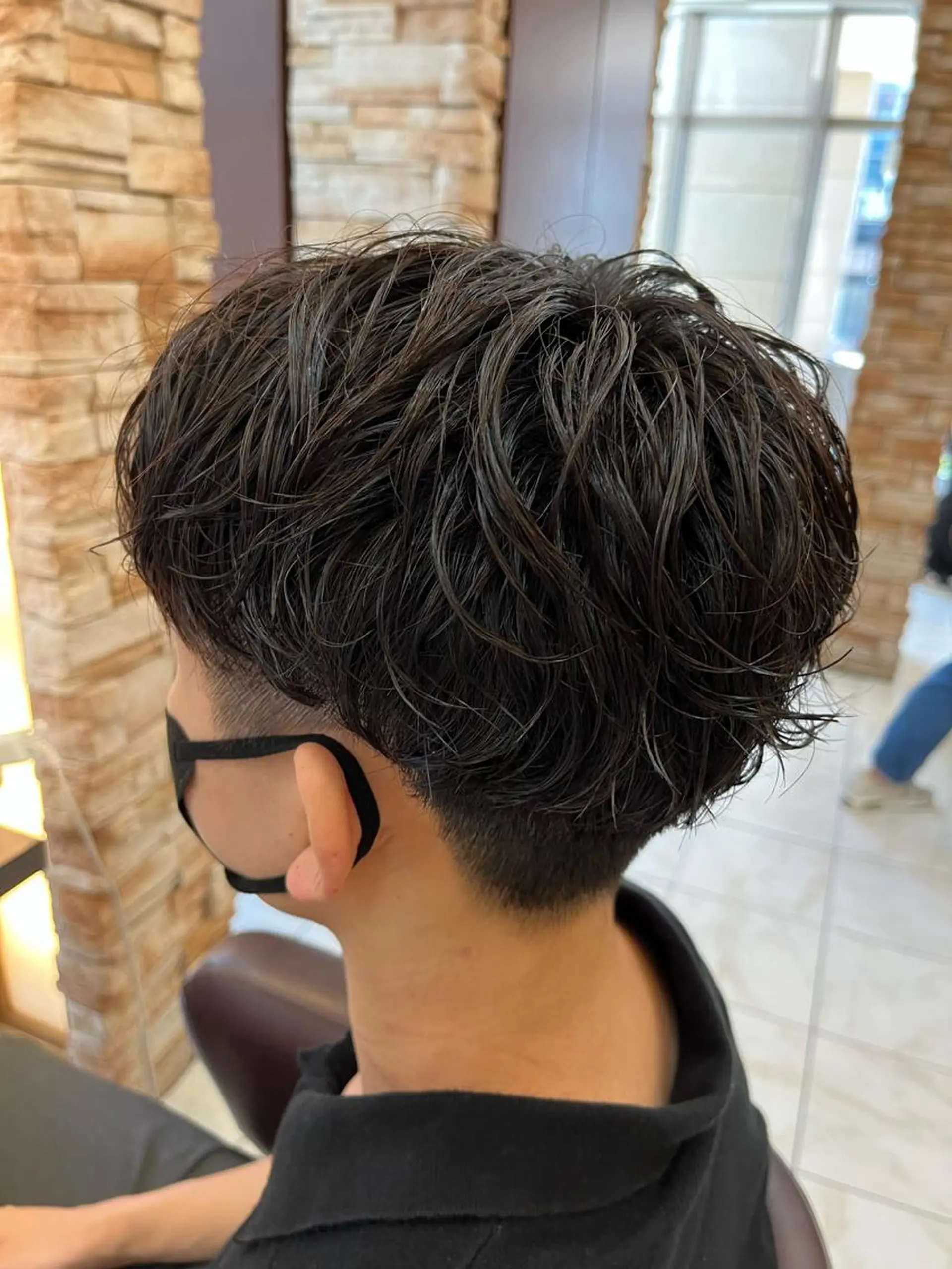 パーマ カット パーマ 野々山 直貴のヘアスタイル