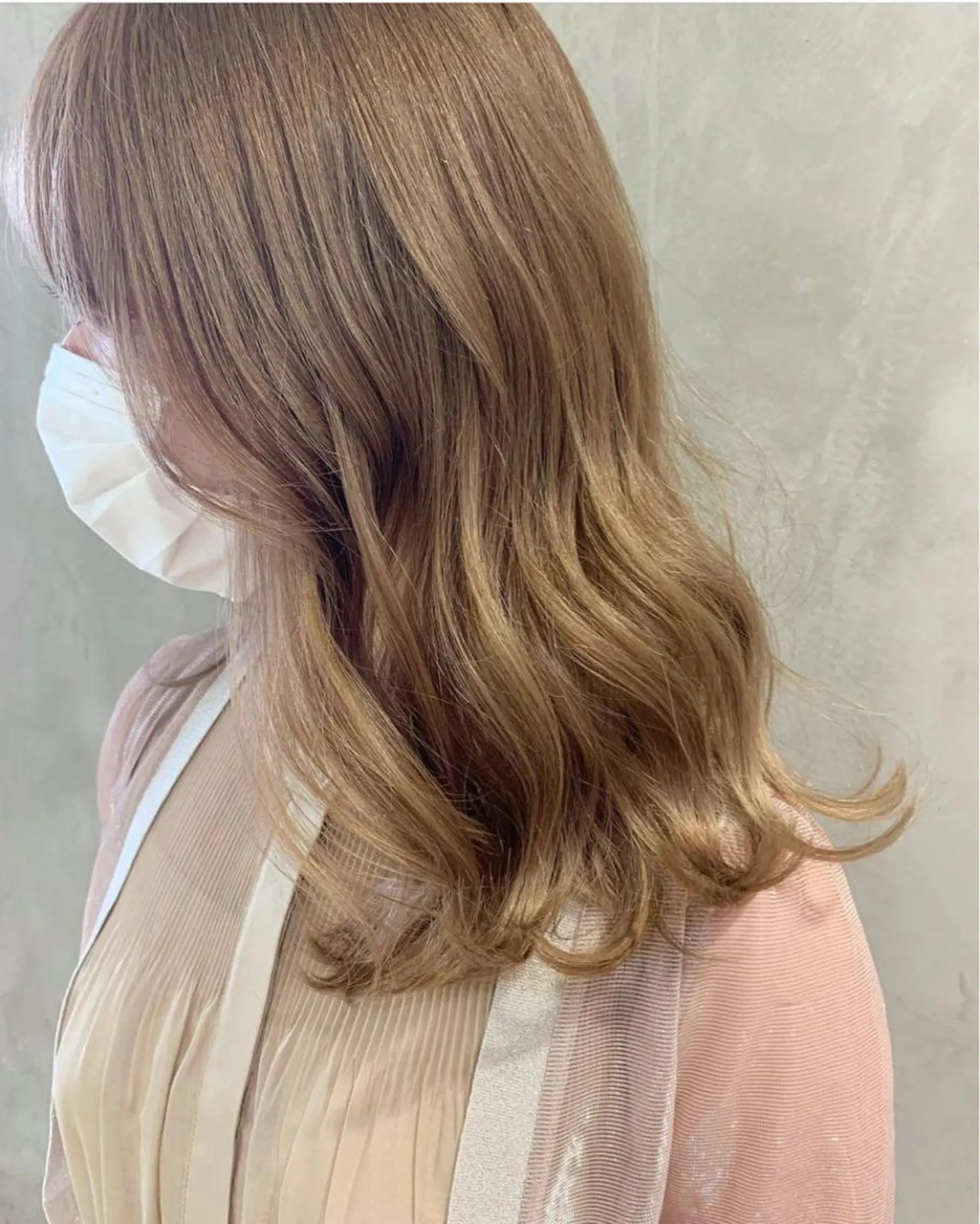 ミディアム カラー ベージュカラー ブリーチ ヘアカラー トリートメント 似合わせ特化🌷 kasumiのヘアスタイル