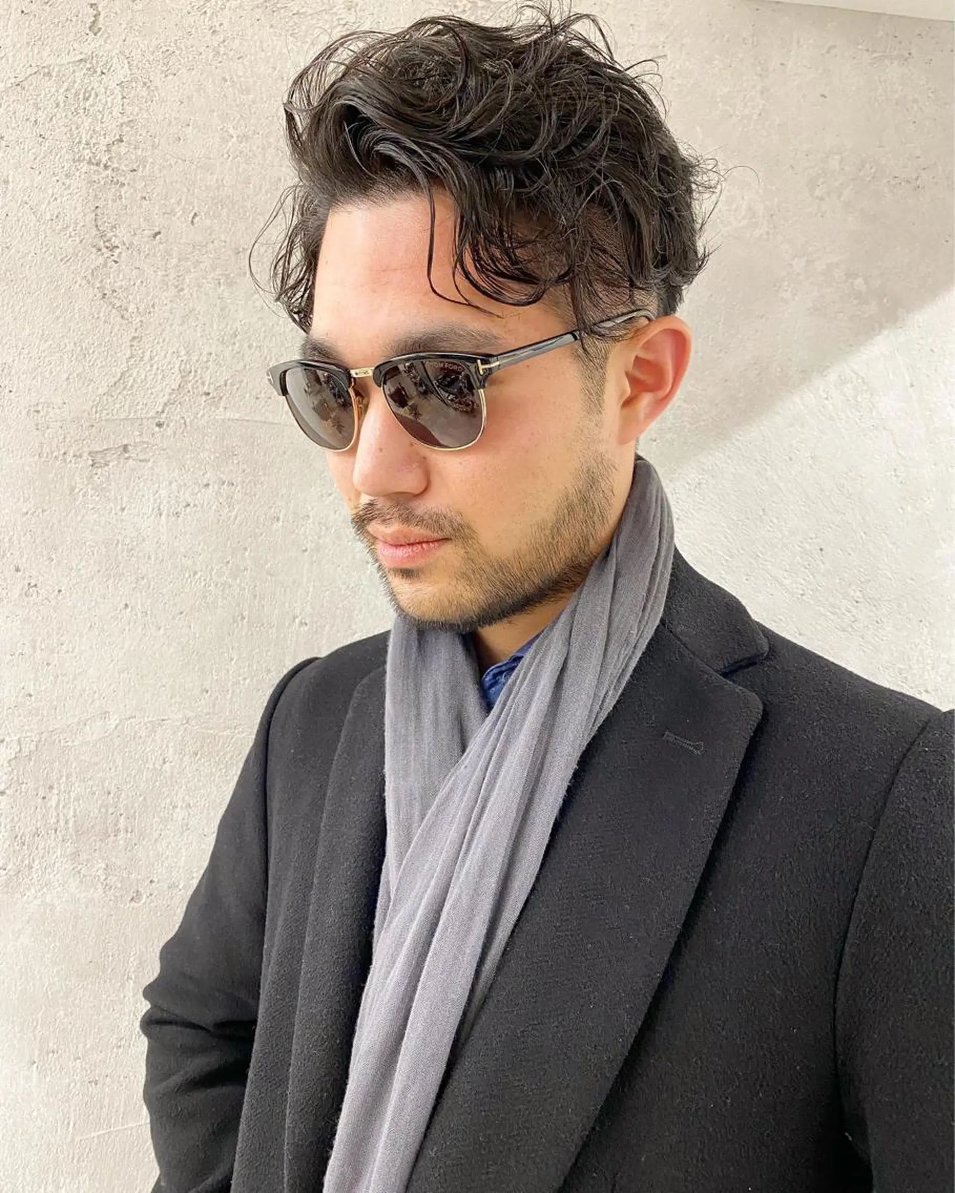 ショート カラー パーマ ヘアアレンジ メンズ 【池袋/スパイキー ショート】ⓝⓘⓜⓤのヘアスタイル