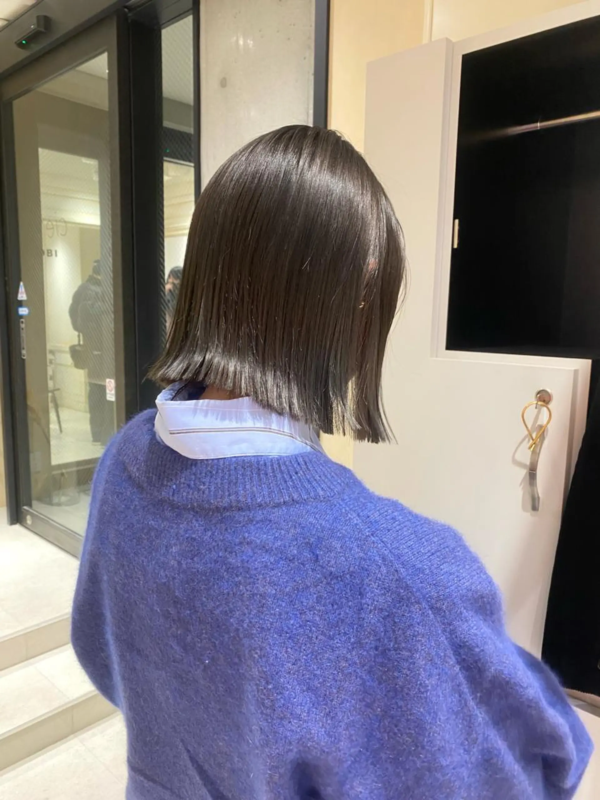 ショート カラー ボブ/ミニボブ 透明感カラーkadoのヘアスタイル