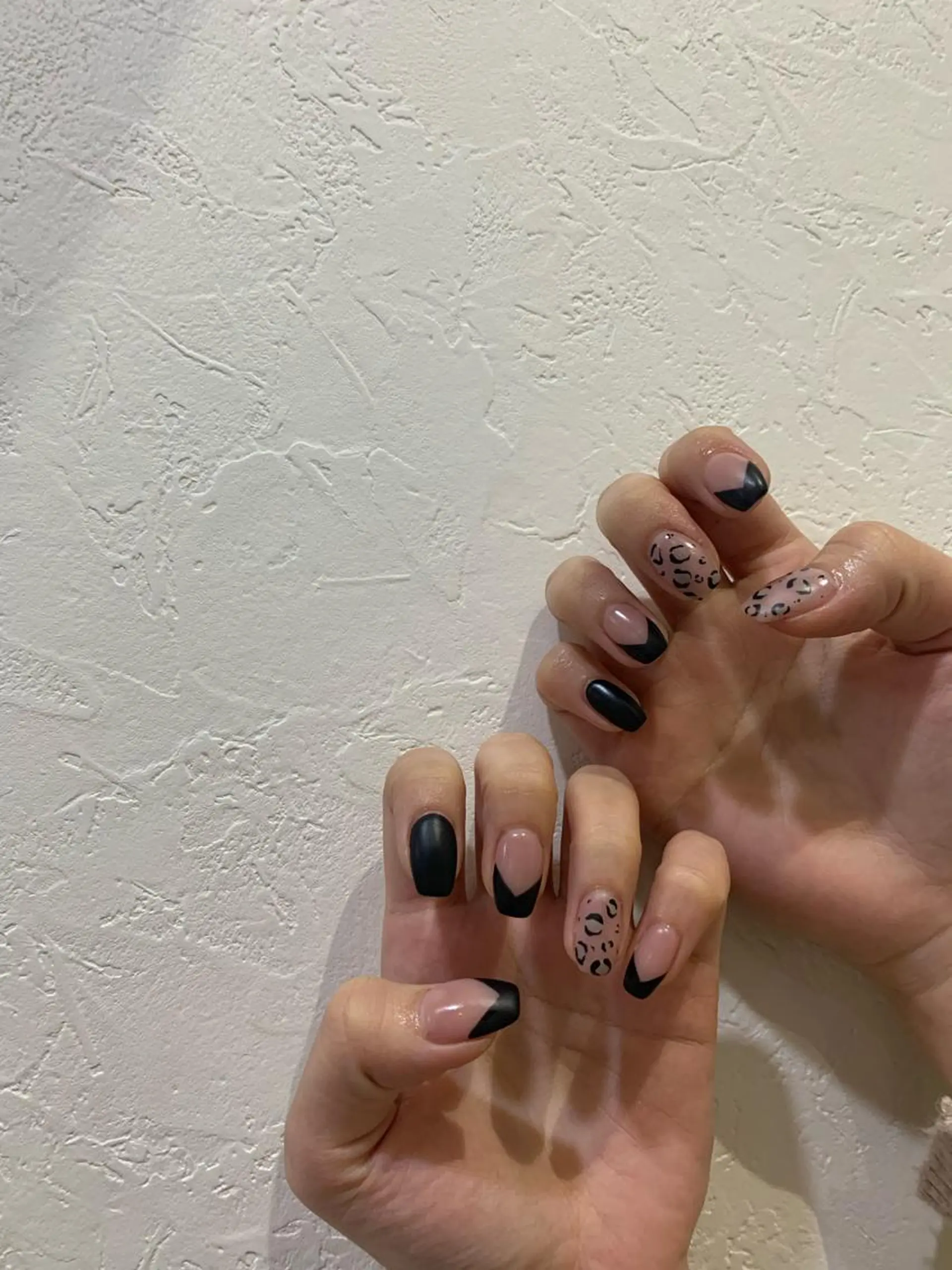 ネイル マットネイル ハンドネイル Crescent Eye  Yukiのネイルデザイン