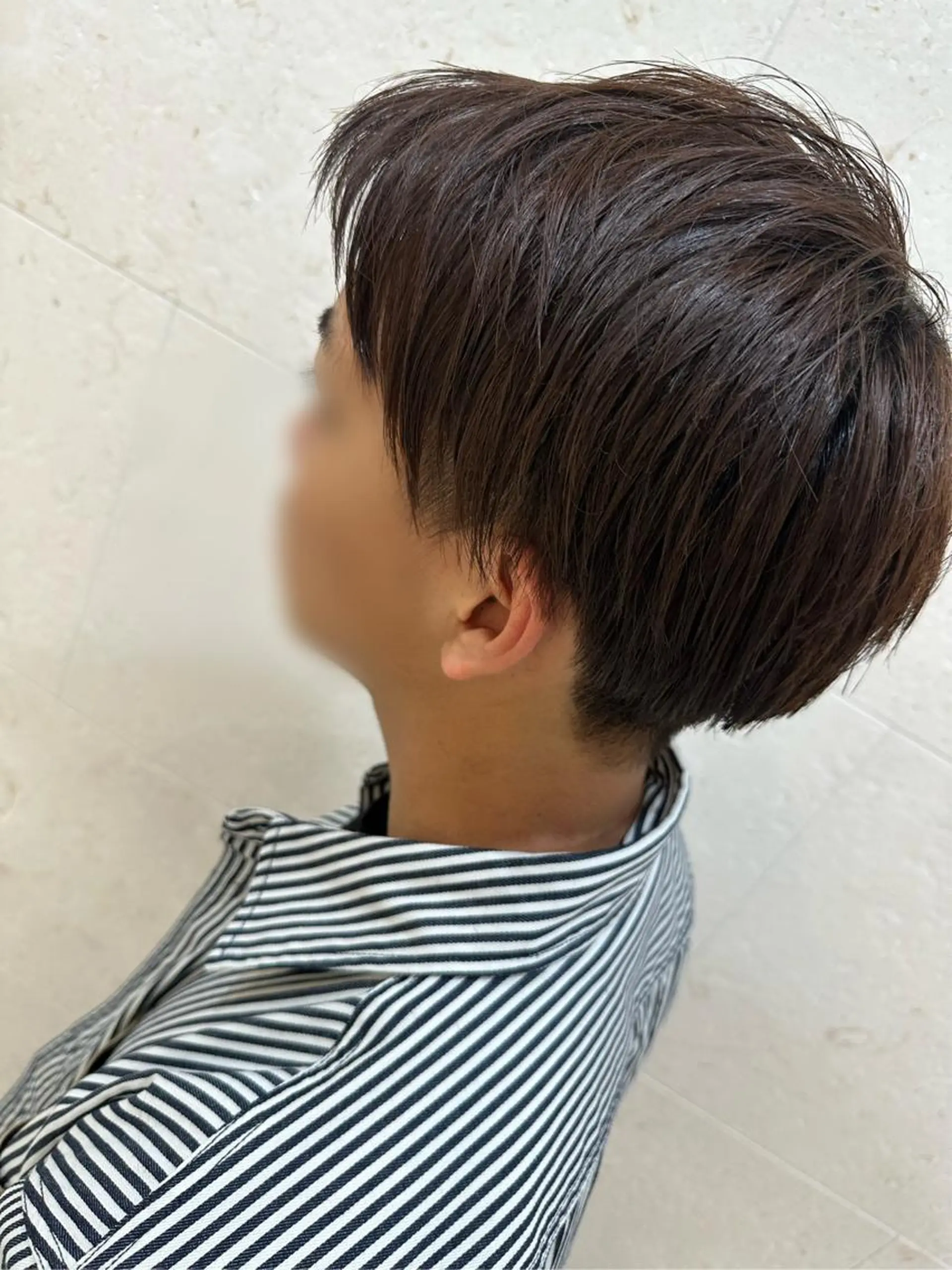 ミディアム メンズ マッシュ ツーブロック 安田 柚月のヘアスタイル