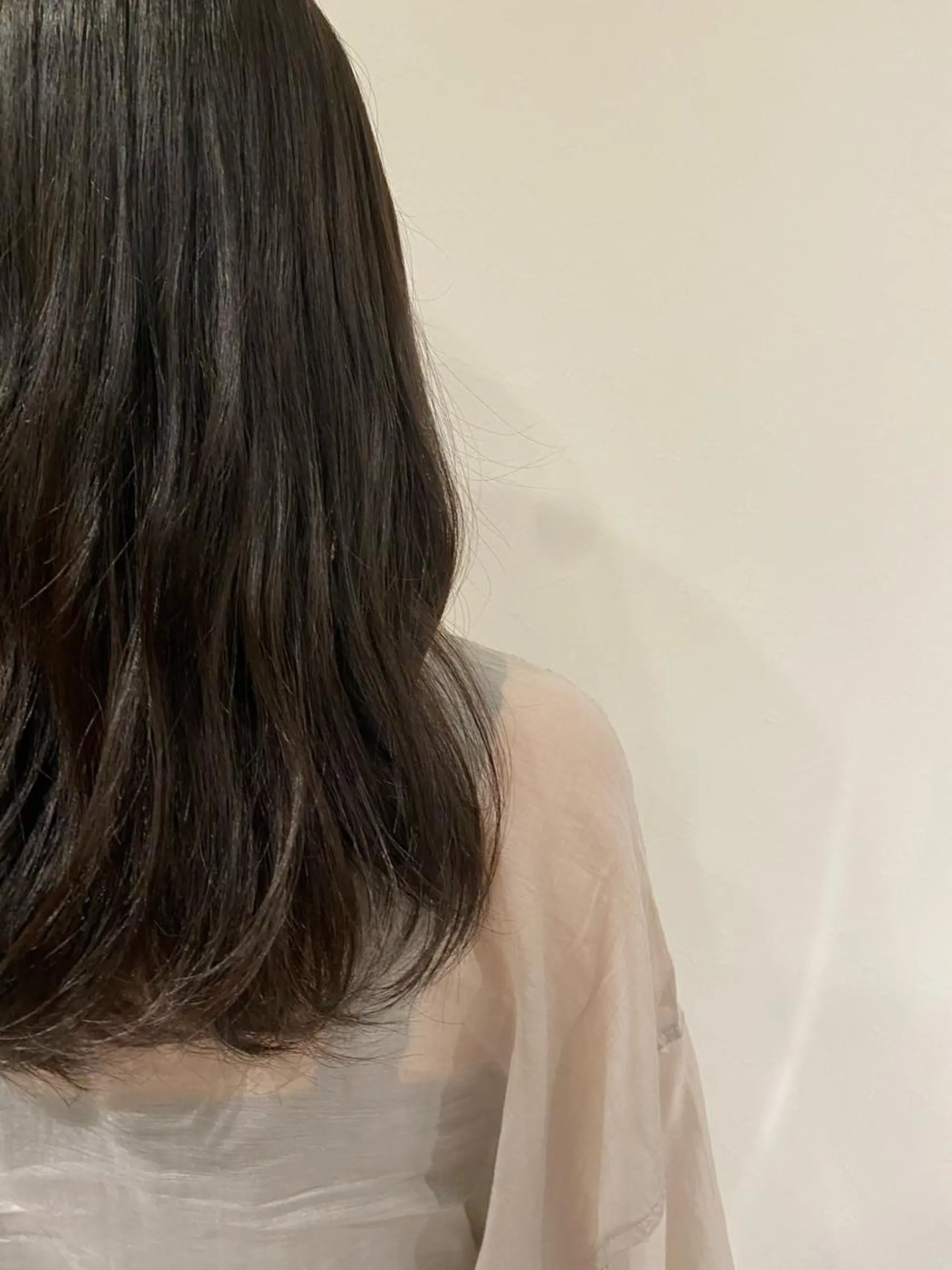 セミロング カラー ヘアカラー blau✨ misatoのヘアスタイル