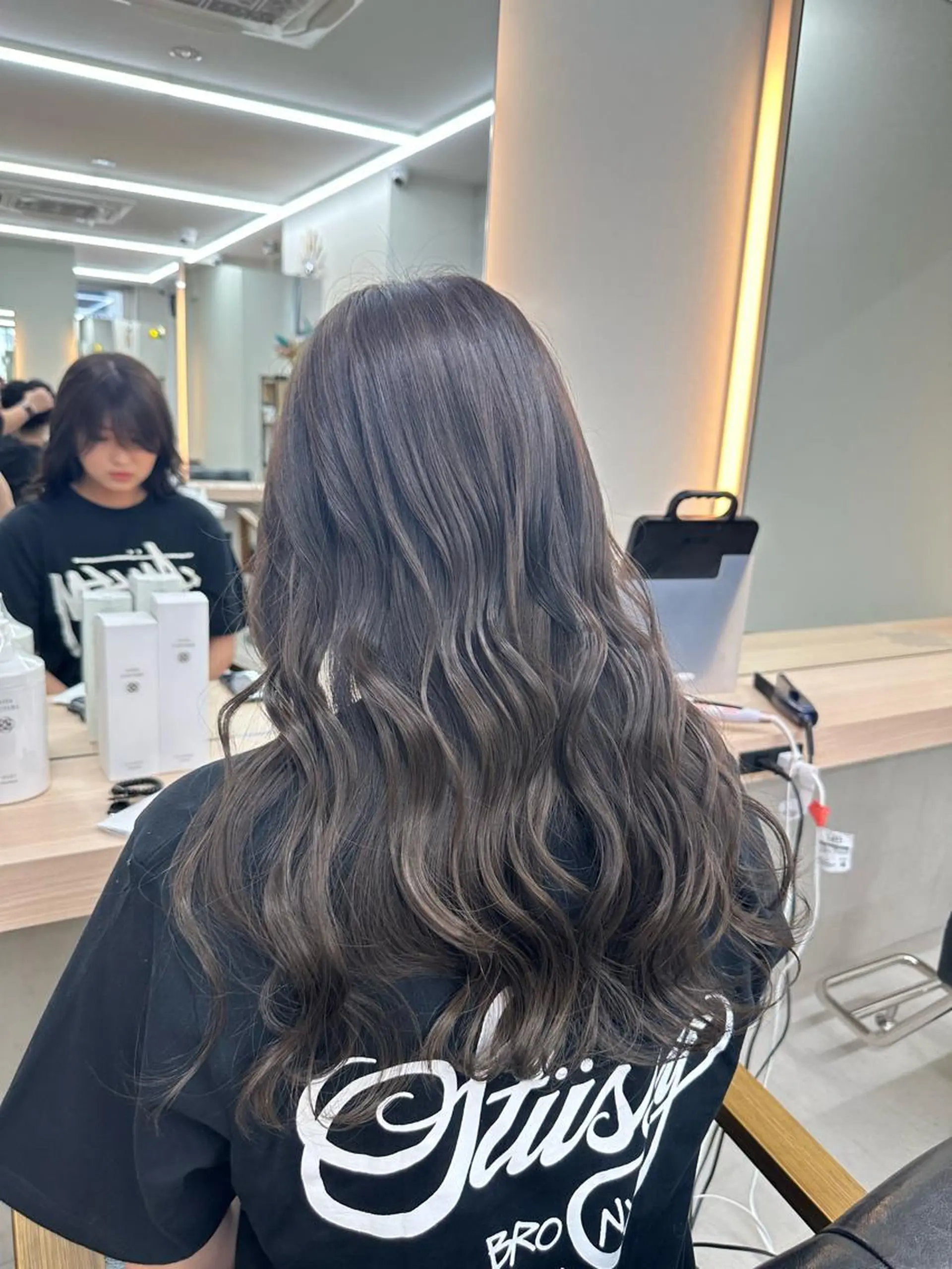 ロング カラー ヘアカラー トリートメント 𝐑𝐲𝐮𝐤𝐢 【店長】ALEAPのヘアスタイル