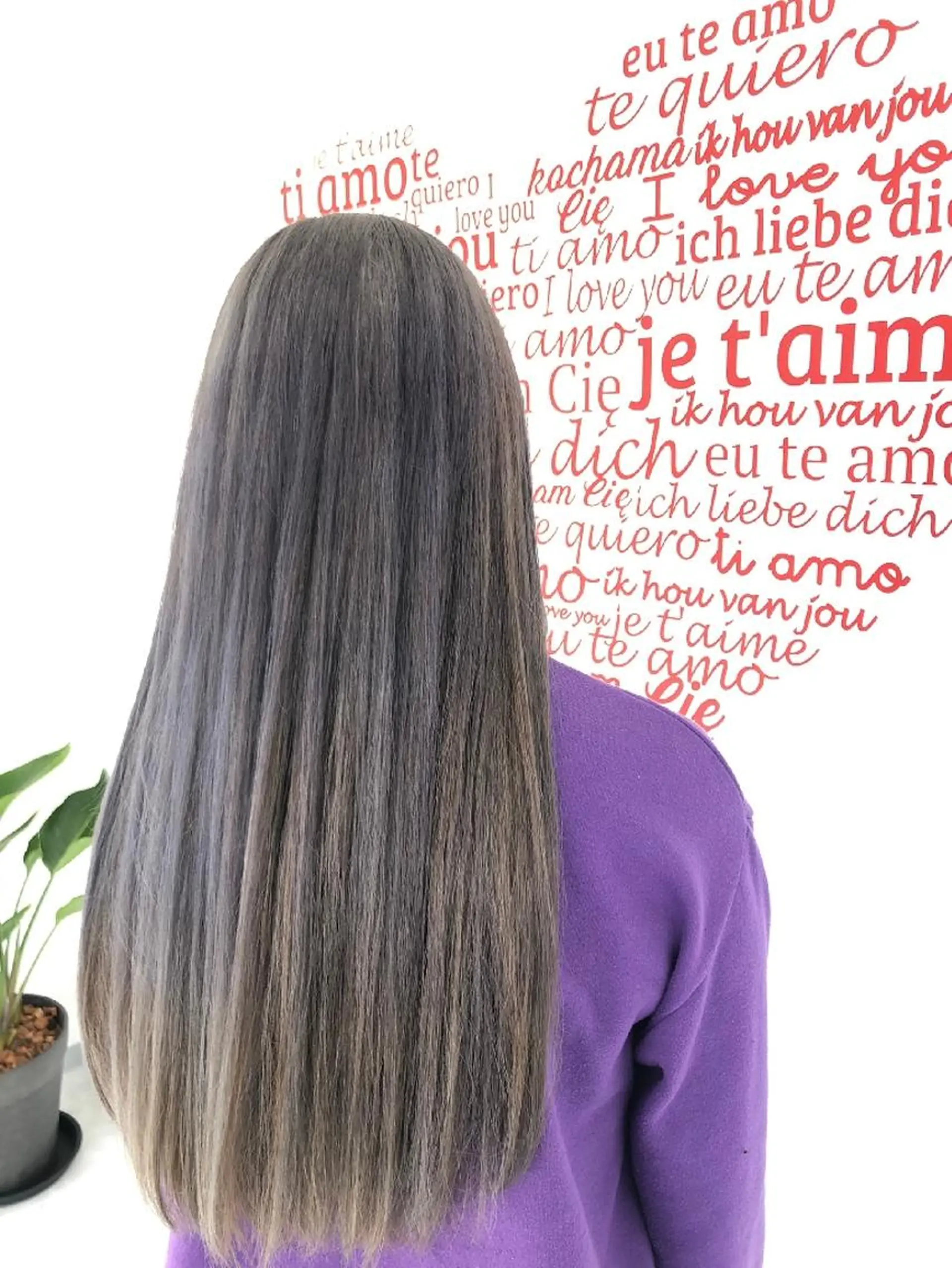 ロング 【ハイライトに自信】 福田 将太のヘアスタイル