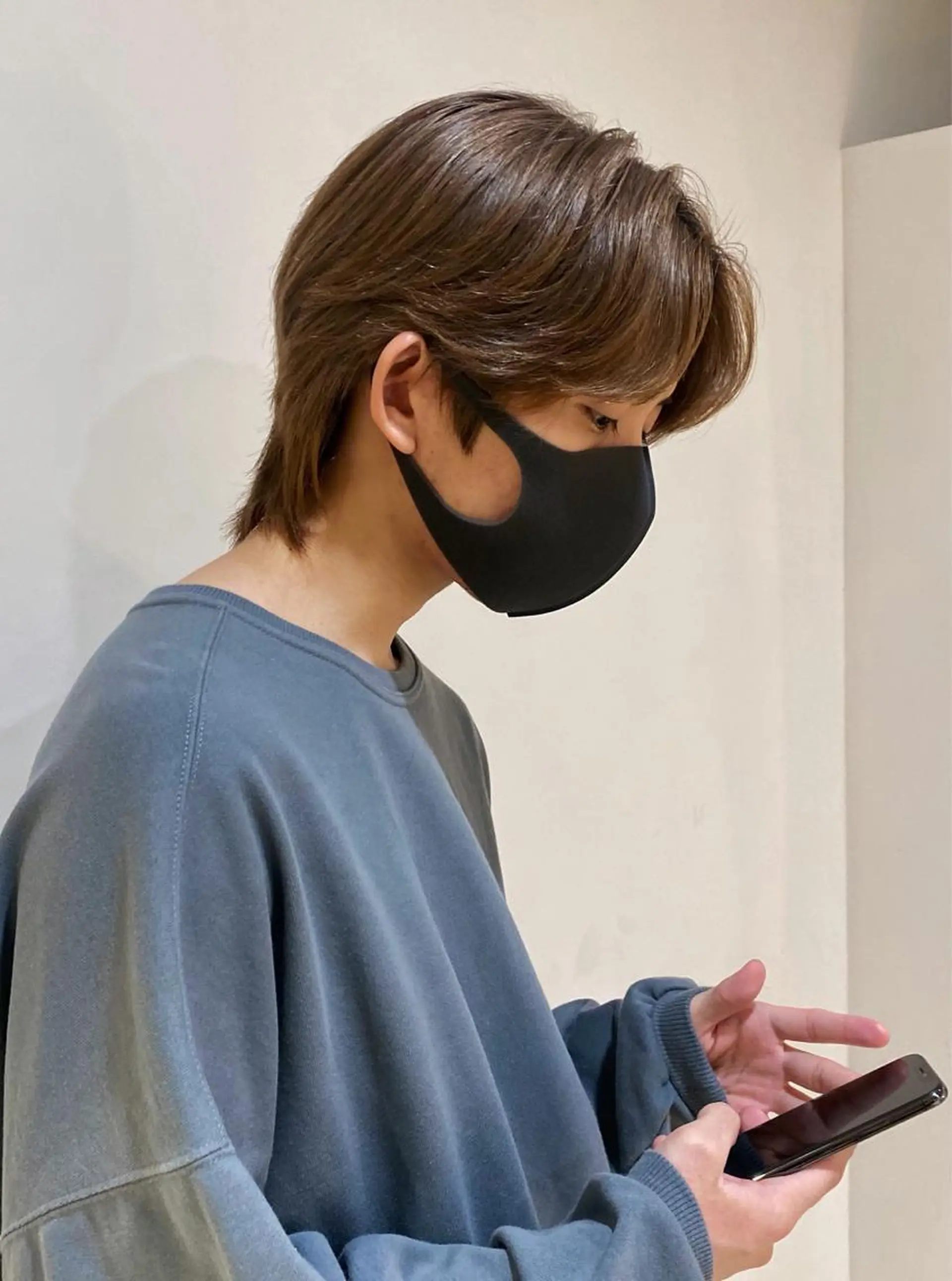 メンズ うる艶ヘア♡韓国好き 透明感　shotaのヘアスタイル