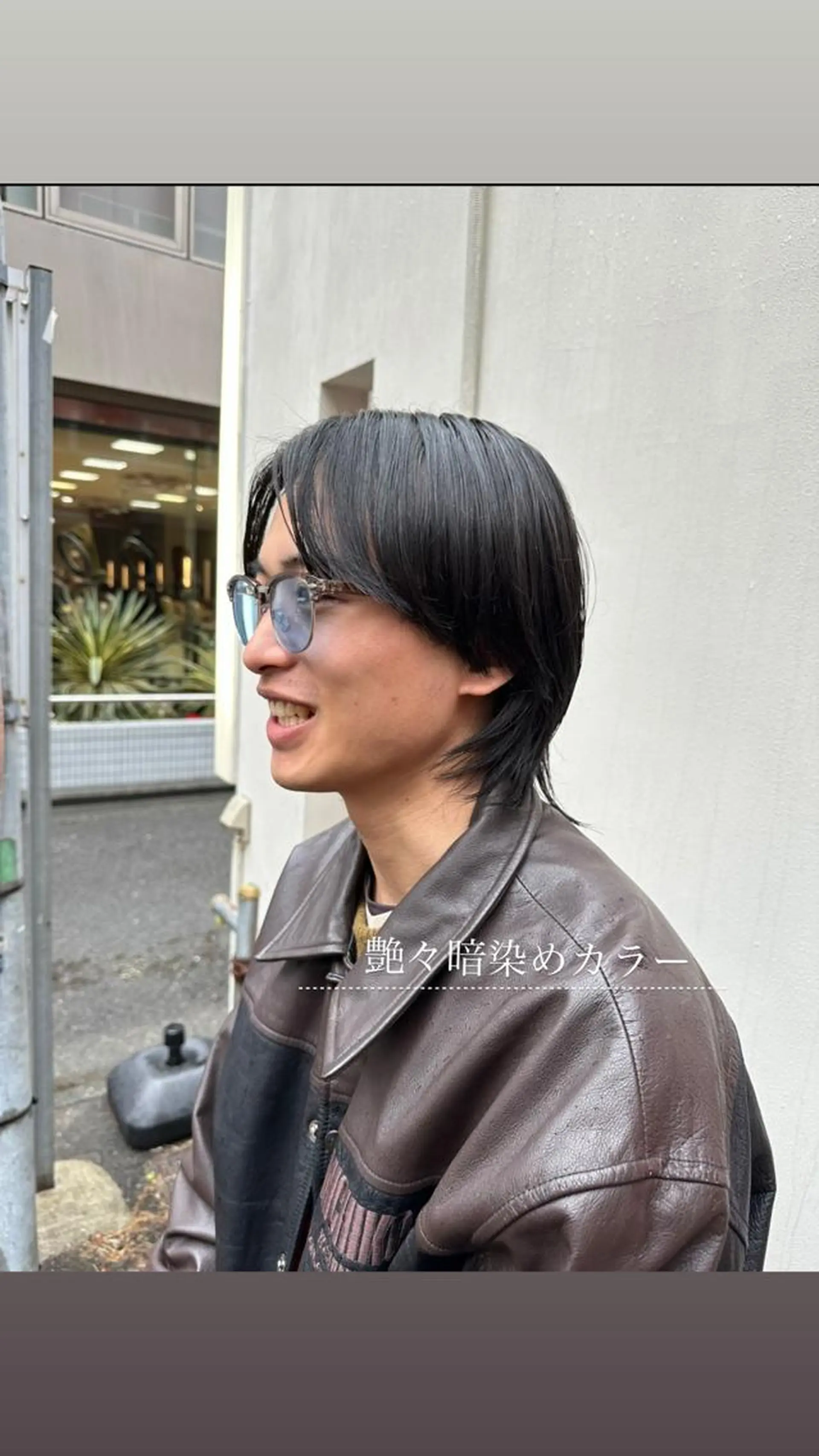 ミディアム カラー メンズ パーマ職人 渡邊　優雅のヘアスタイル