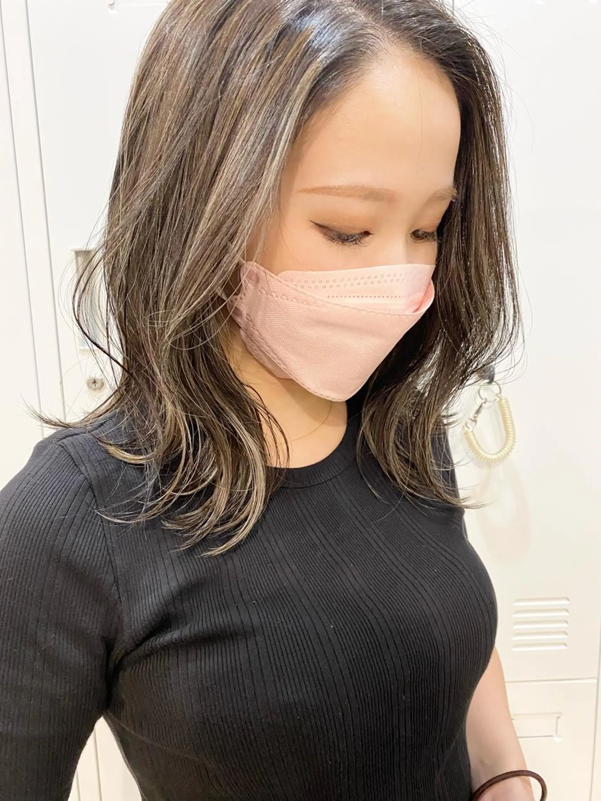 ミディアム ヘアカラー トリートメント Bear(ベア)所属・KYOKO 【Bear】のヘアスタイル