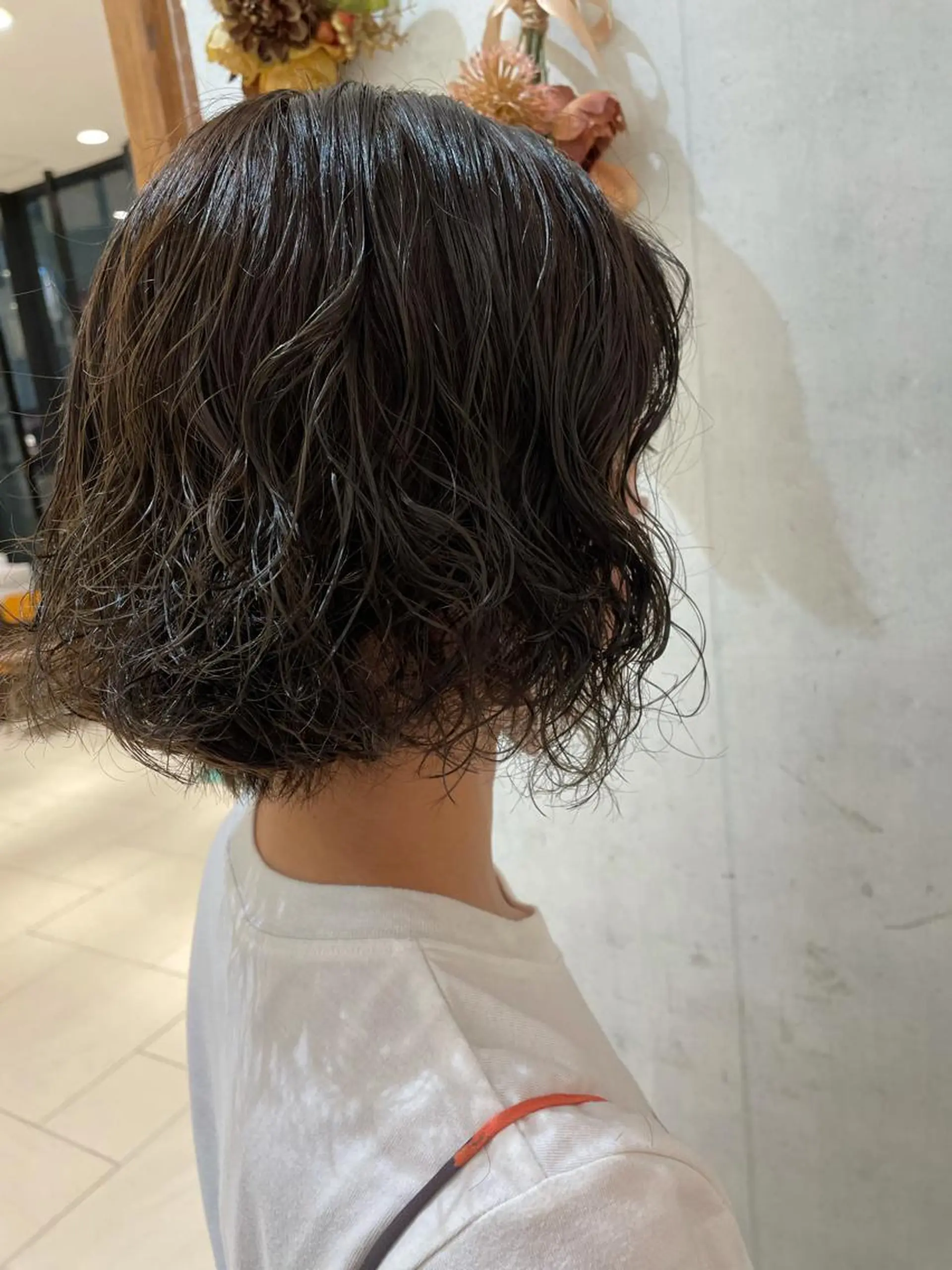 ミディアム カラー パーマ 🩵ANELA東口 齋藤琴音💚のマツエク・マツパデザイン