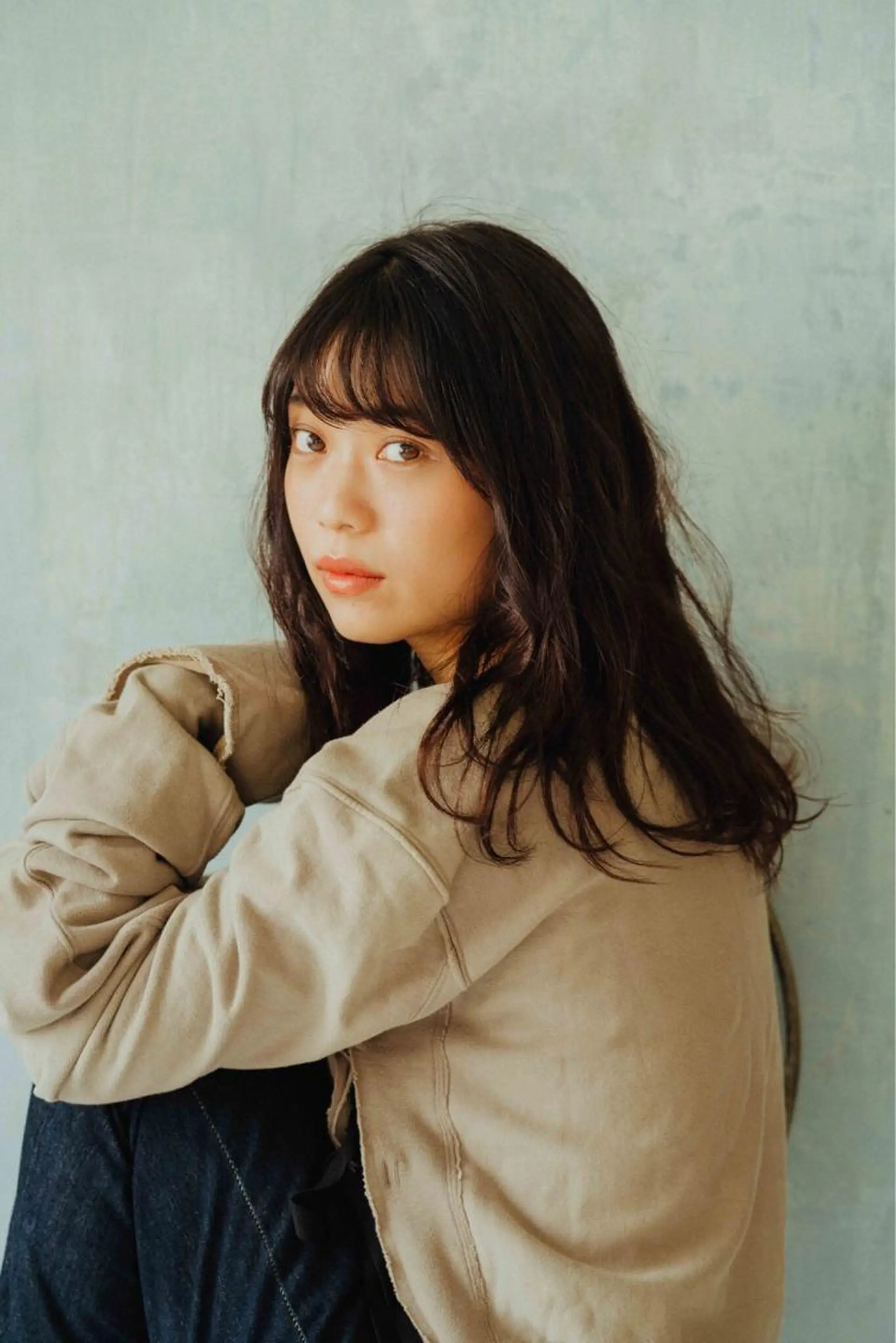 セミロング カラー パーマ ヘアアレンジ メンズ キッズ ネイル マツエク・マツパ メンズウルフカット アディクシーカラー 透明感カラー ボブ ウルフカット 藤井 仁紀のヘアスタイル