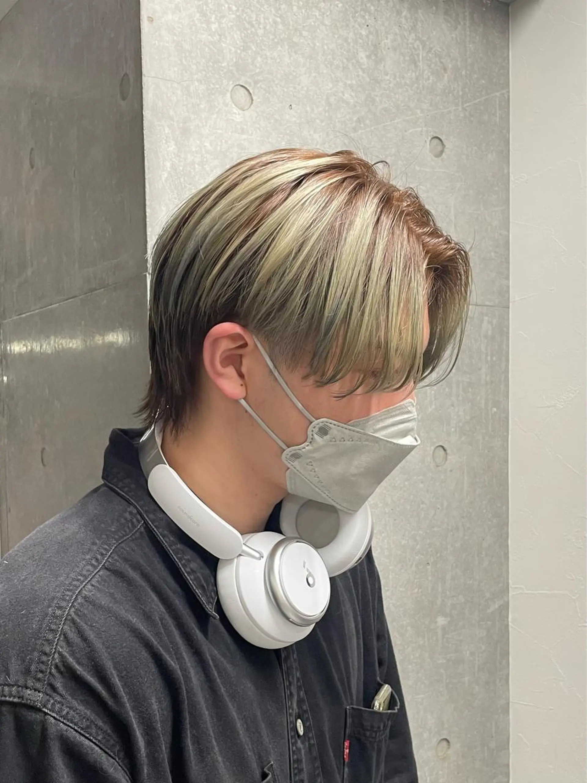 カラー メンズ メンズモテパーマ💙 fuwaのヘアスタイル