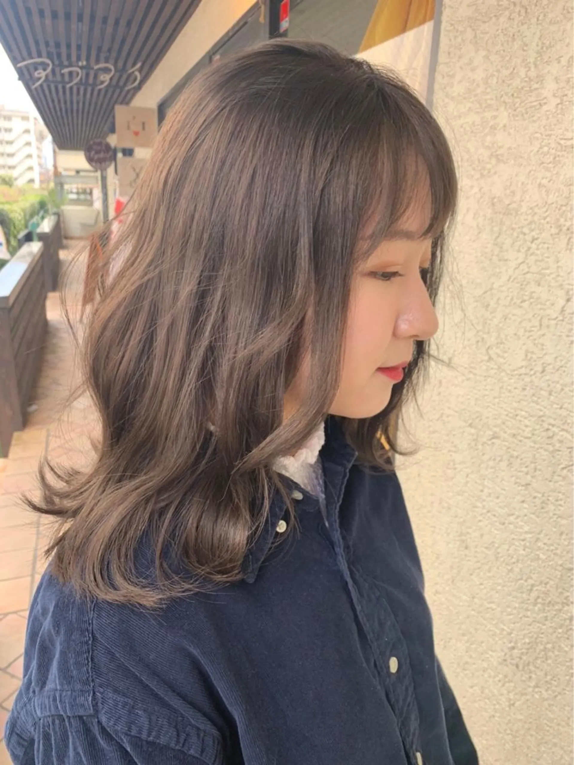 ロング カラー 艶髪・酸性ストレート フリツのヘアスタイル