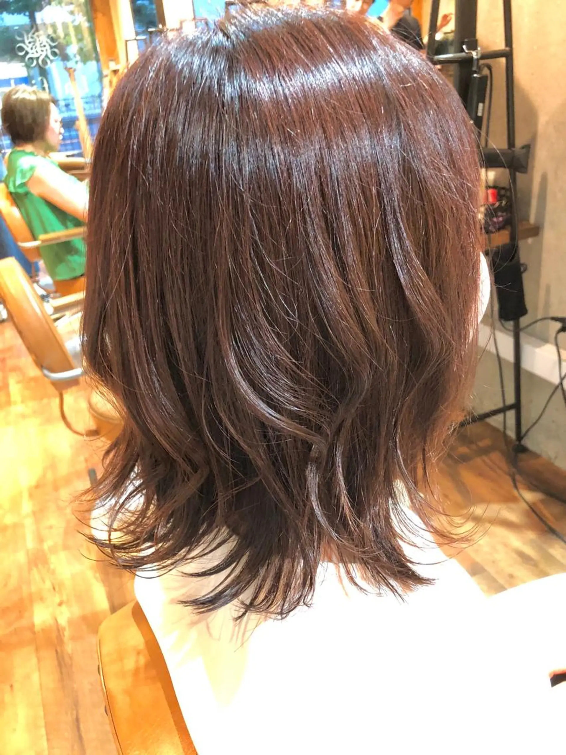 セミロング カラー カット ヘアカラー 山村 直哉のヘアスタイル
