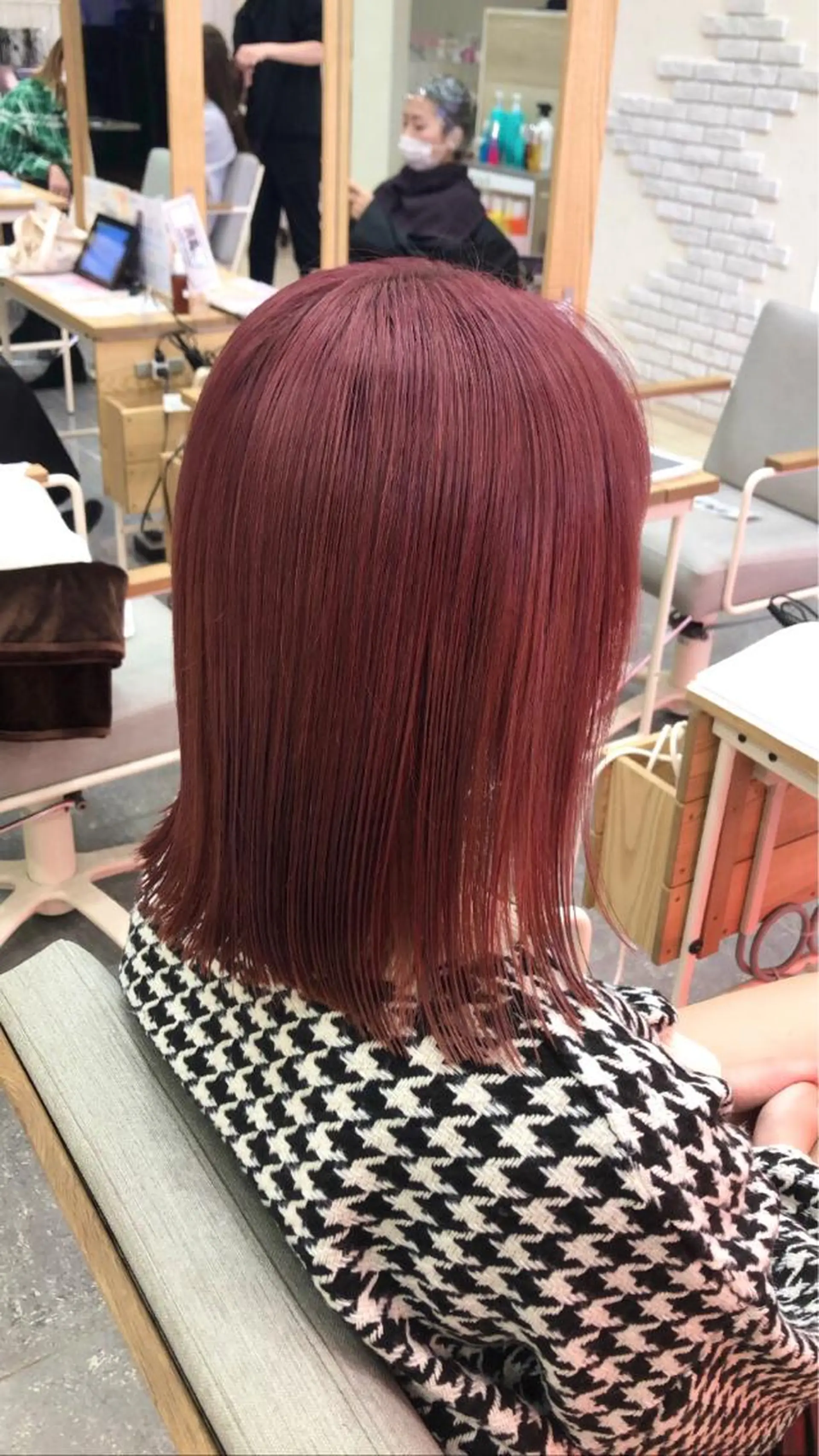 ミディアム 太白区/白髪ぼかし ハイライト/千葉達人のヘアスタイル