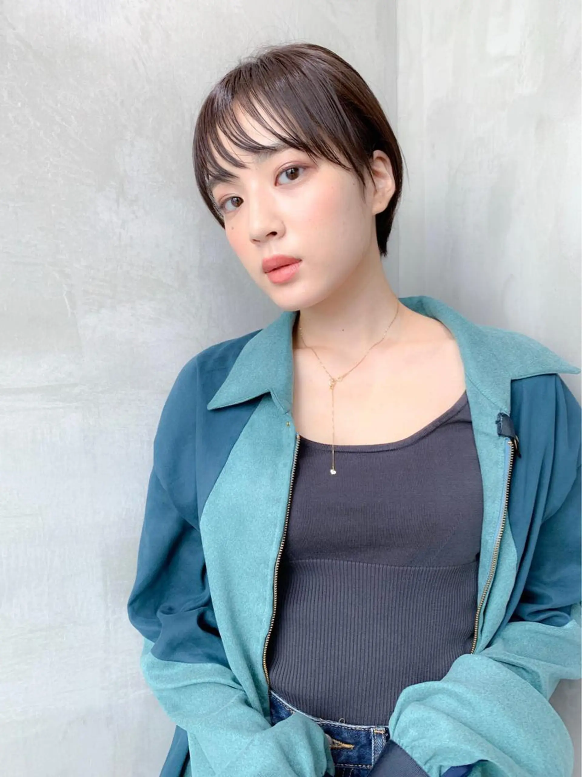 ショート カラー カット ヘアカラー トリートメント 🉐レイヤー/塩見 弘樹🉐渋谷のヘアスタイル