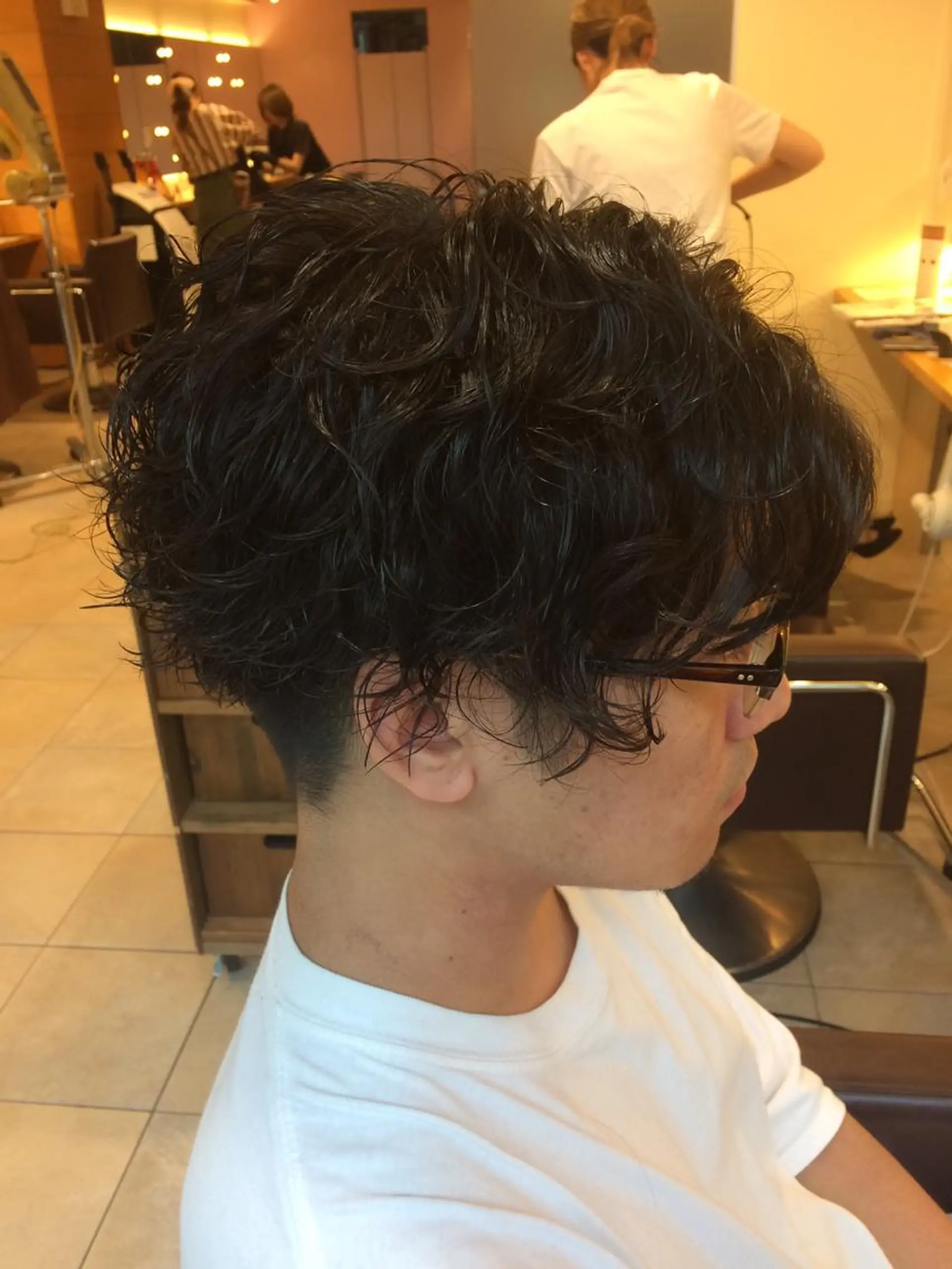 カラー パーマ ヘアアレンジ メンズ メンズパーマの巨匠 鈴木純のヘアスタイル