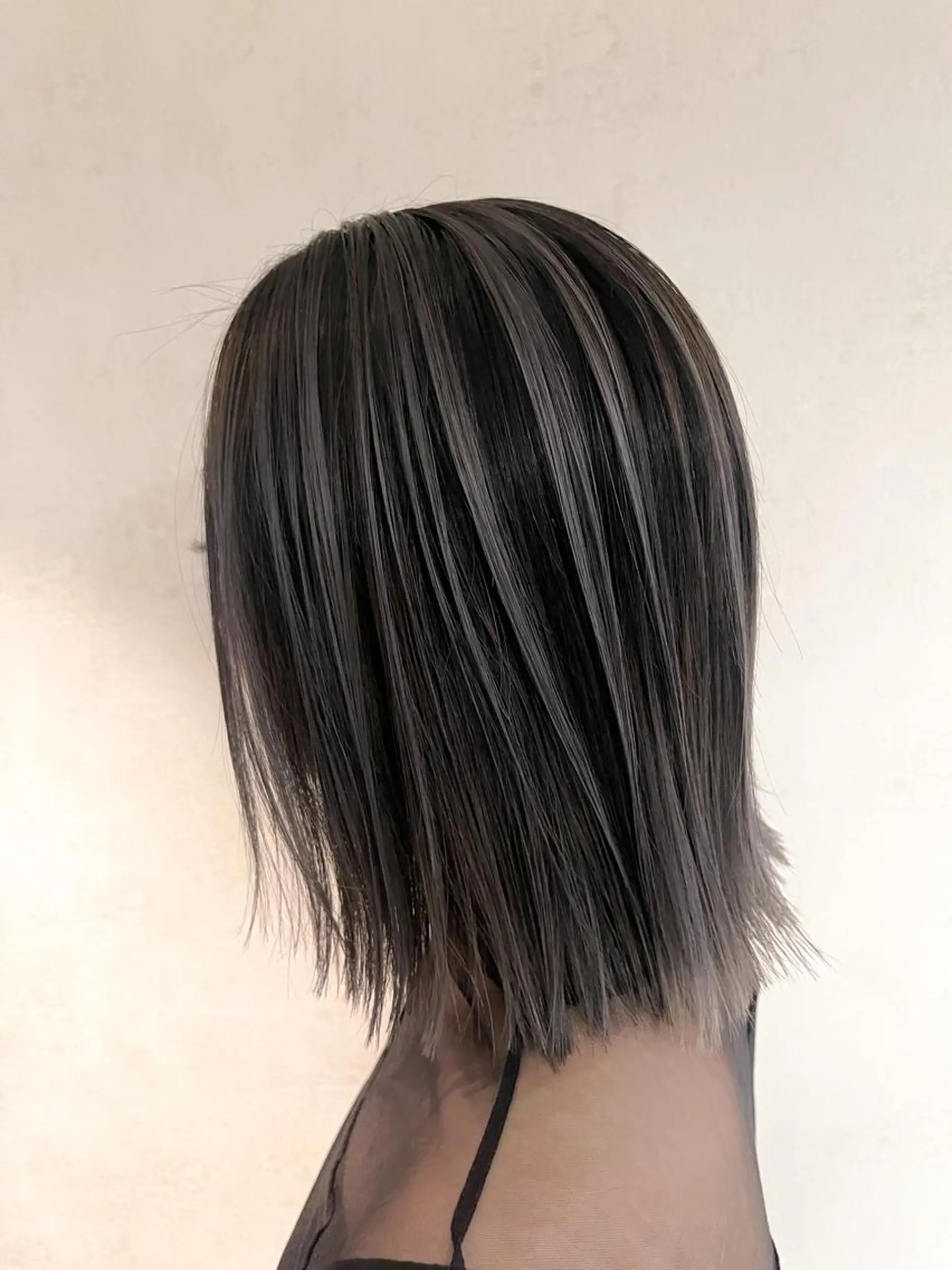 ミディアム カラー 市村 正義のヘアスタイル