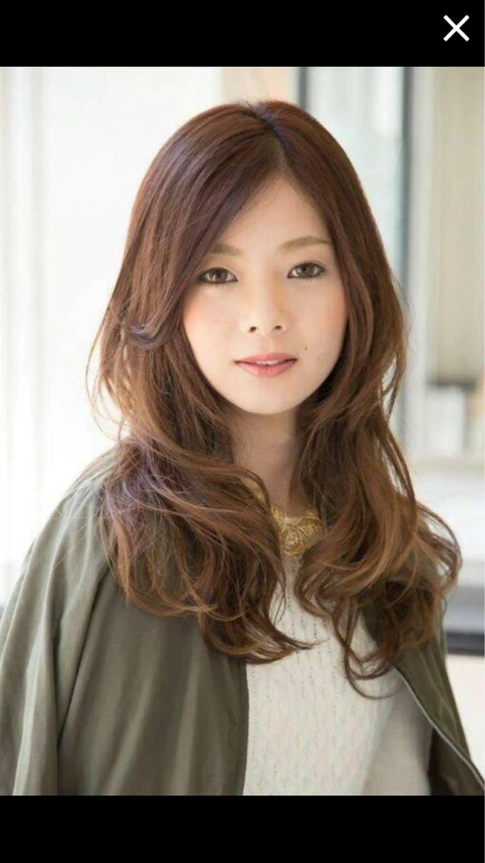 ロング カラー パーマ 髪質改善/美髪矯正 マネージャー福永のヘアスタイル