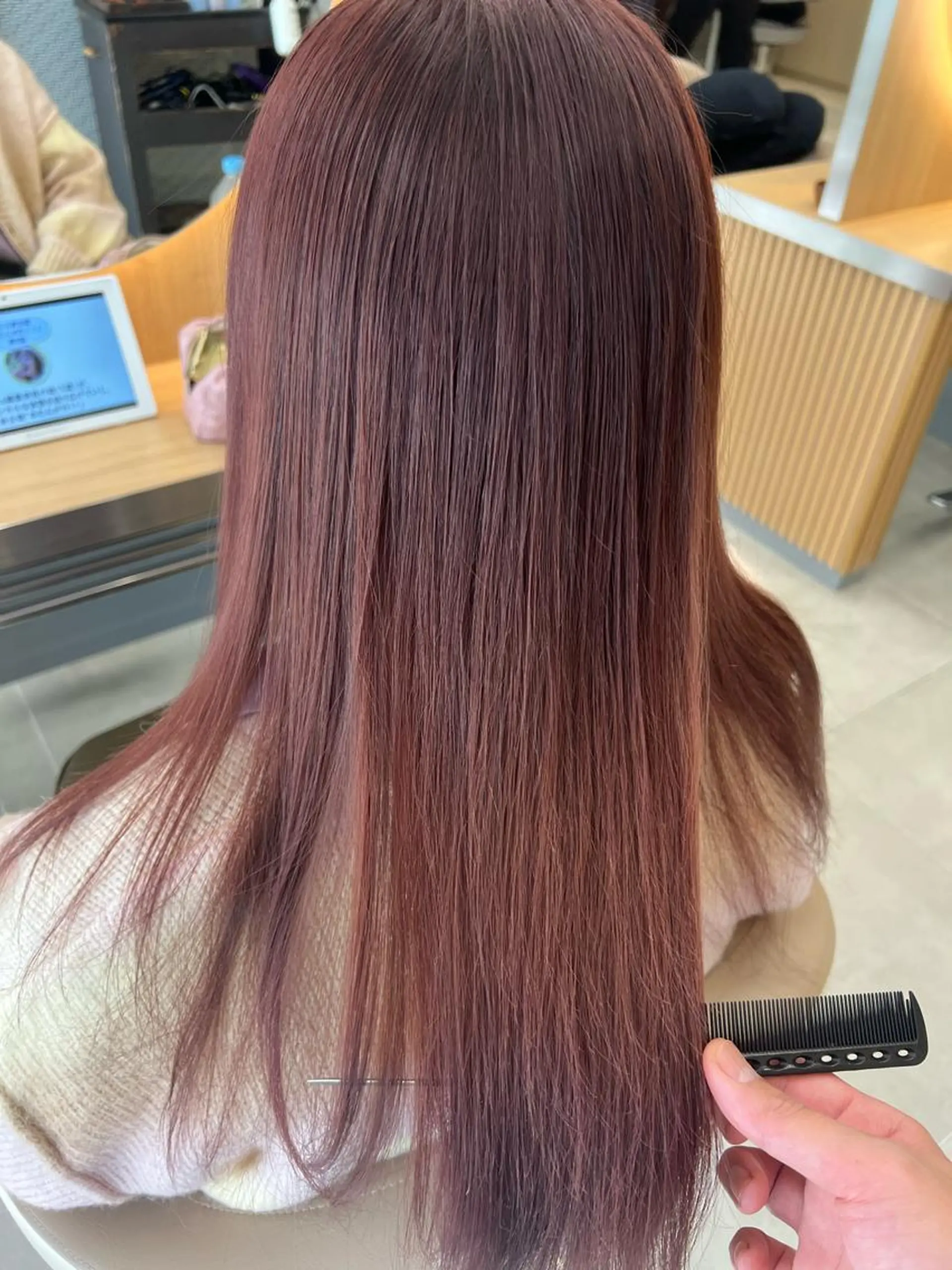 ミディアム ヘアカラー トリートメント 春日 力のヘアスタイル