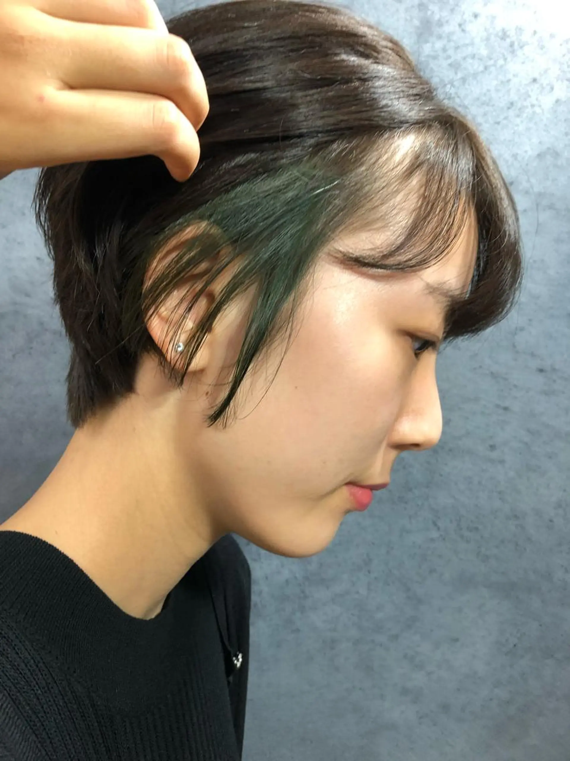ショート カラー パーマ ヘアアレンジ メンズ キッズ ネイル マツエク・マツパ 透明感カラー🤎 ゆりのヘアスタイル