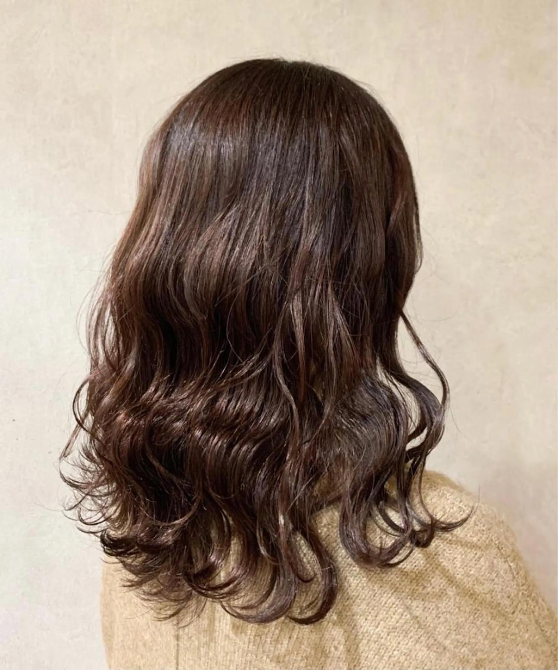 セミロング カット ヘアカラー トリートメント 似合わせカット/ 艶カラー/いらみなのヘアスタイル